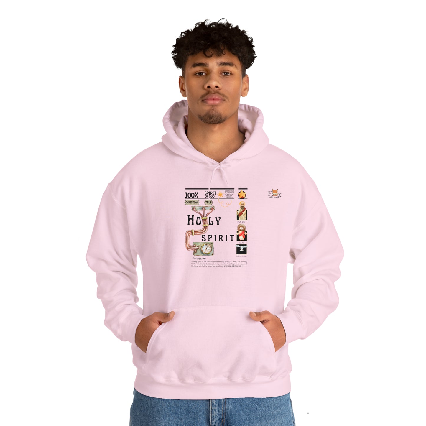 100% Holy Spirit- Unisex Hooded Sweatshirt