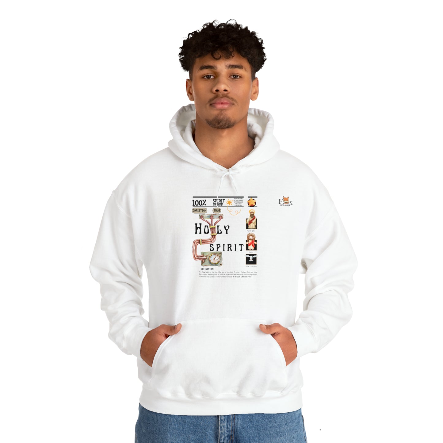 100% Holy Spirit- Unisex Hooded Sweatshirt