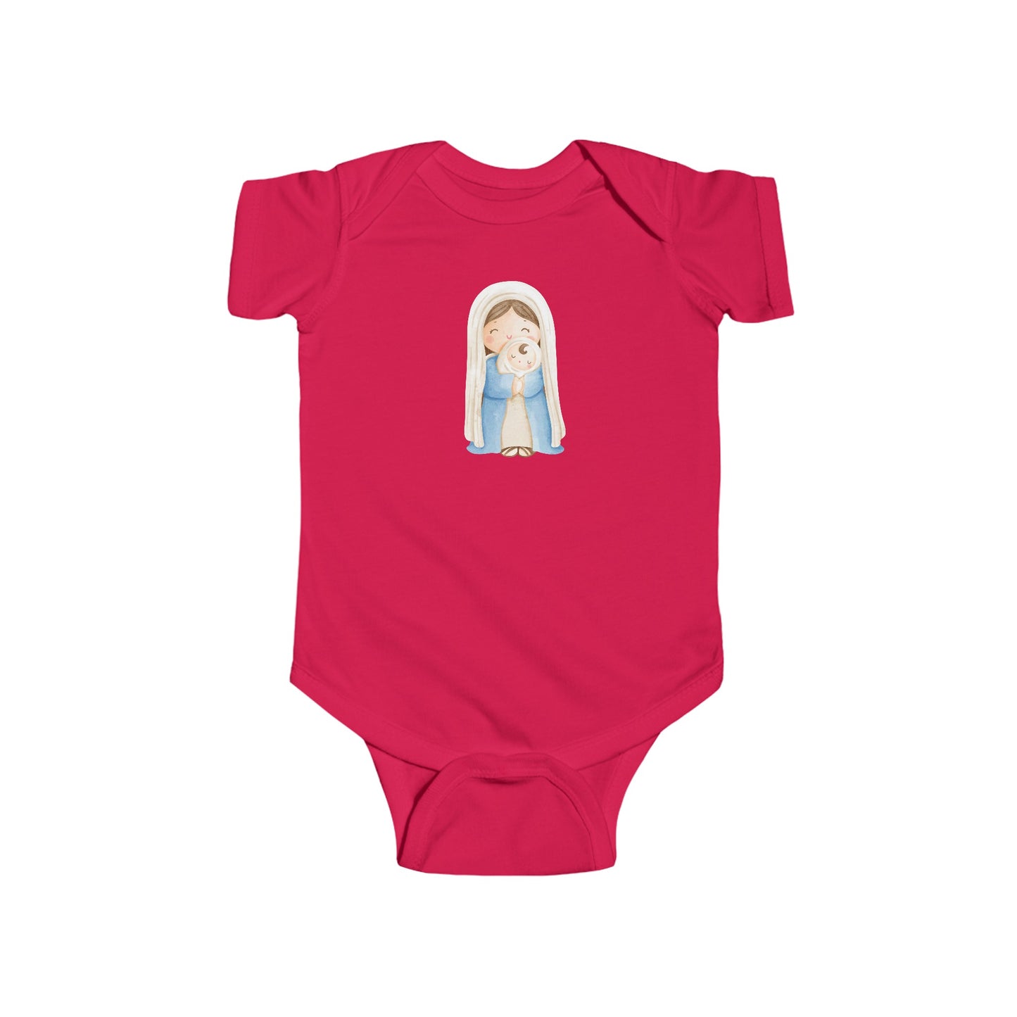 Mother Mary and Baby Jesus- Unisex Infant Jersey Bodysuit