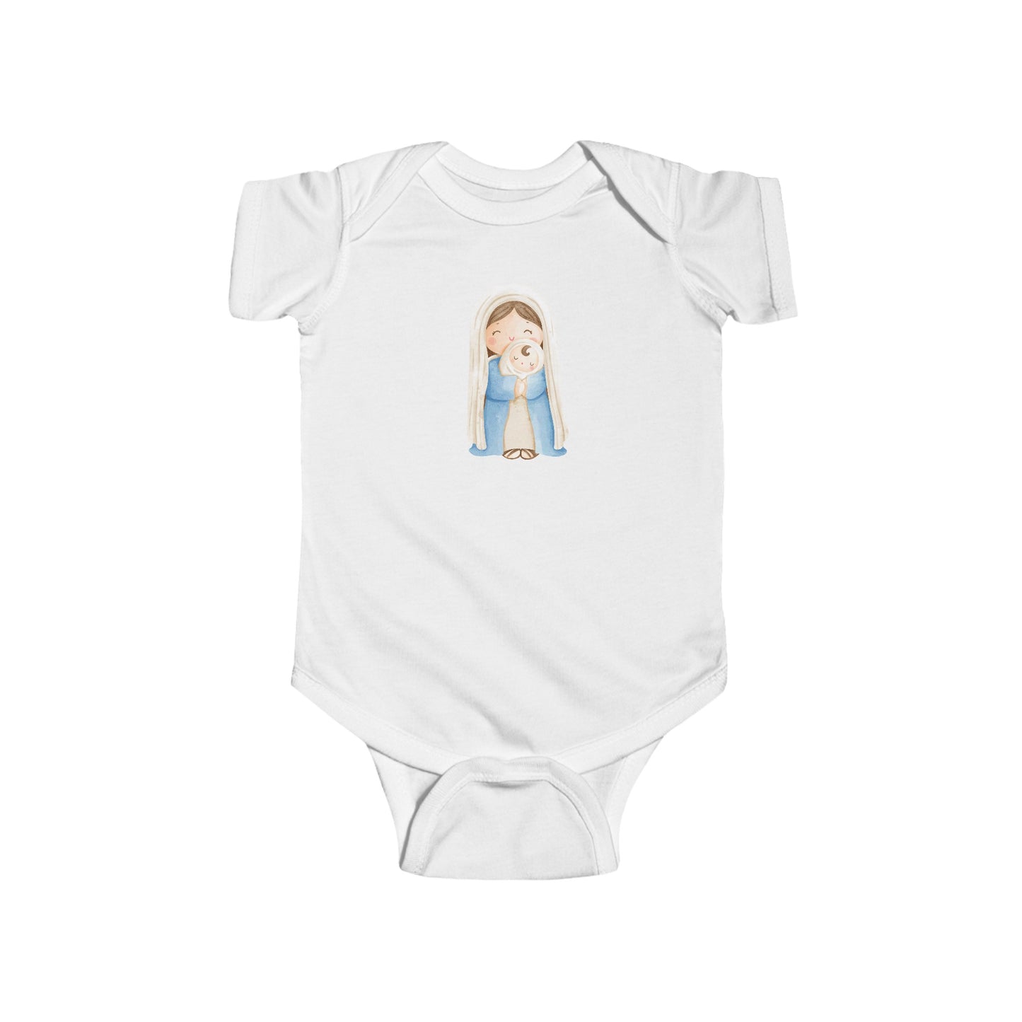 Mother Mary and Baby Jesus- Unisex Infant Jersey Bodysuit