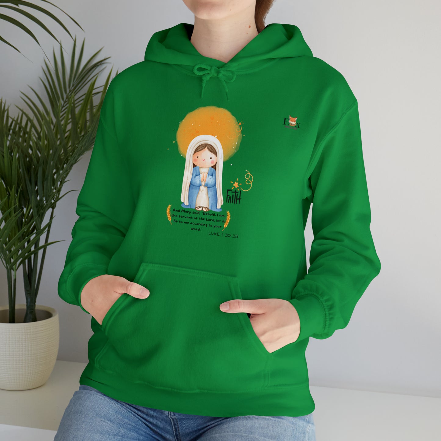 Mary Mother of God- Unisex Hooded Sweatshirt