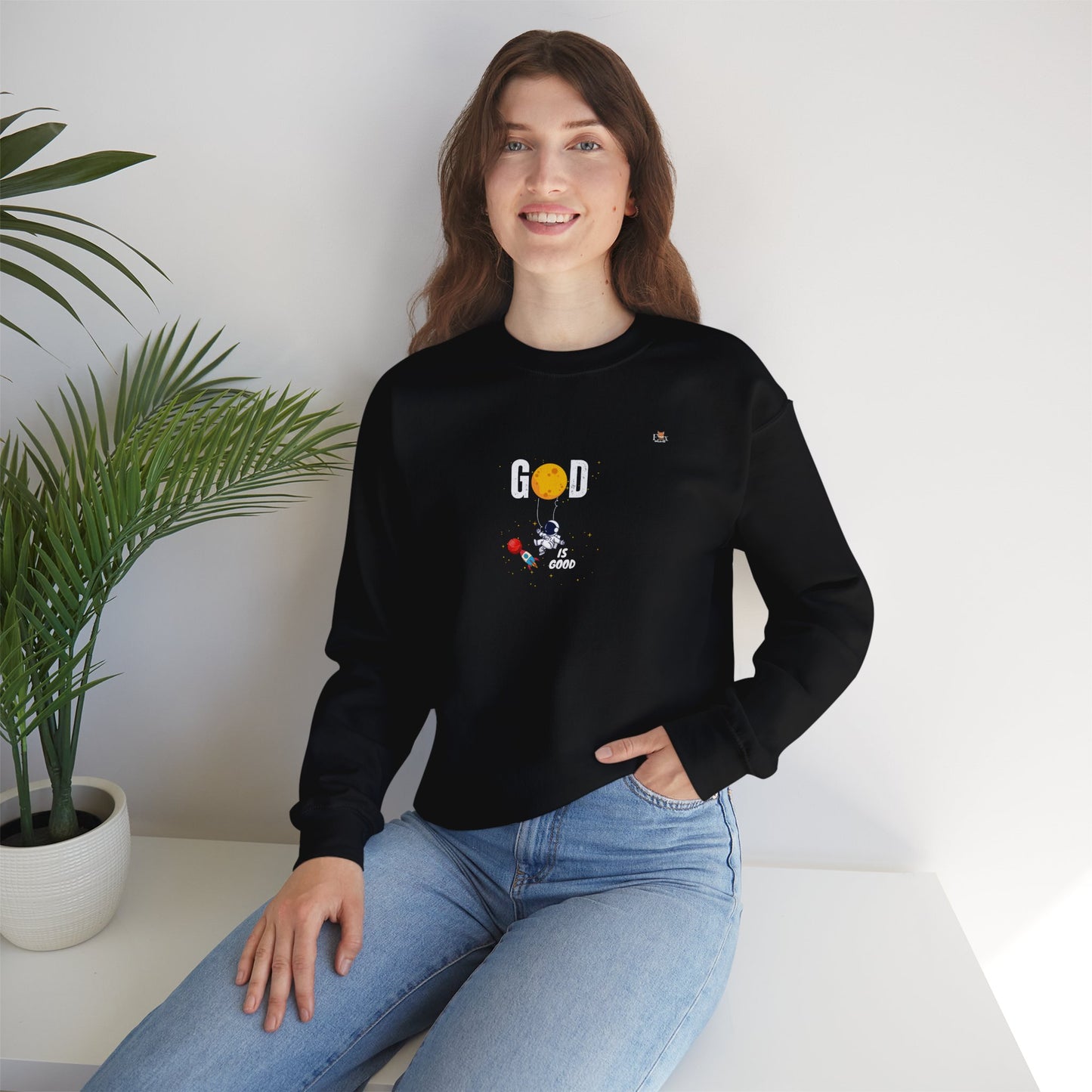 God is Good- Unisex Crewneck Sweatshirt