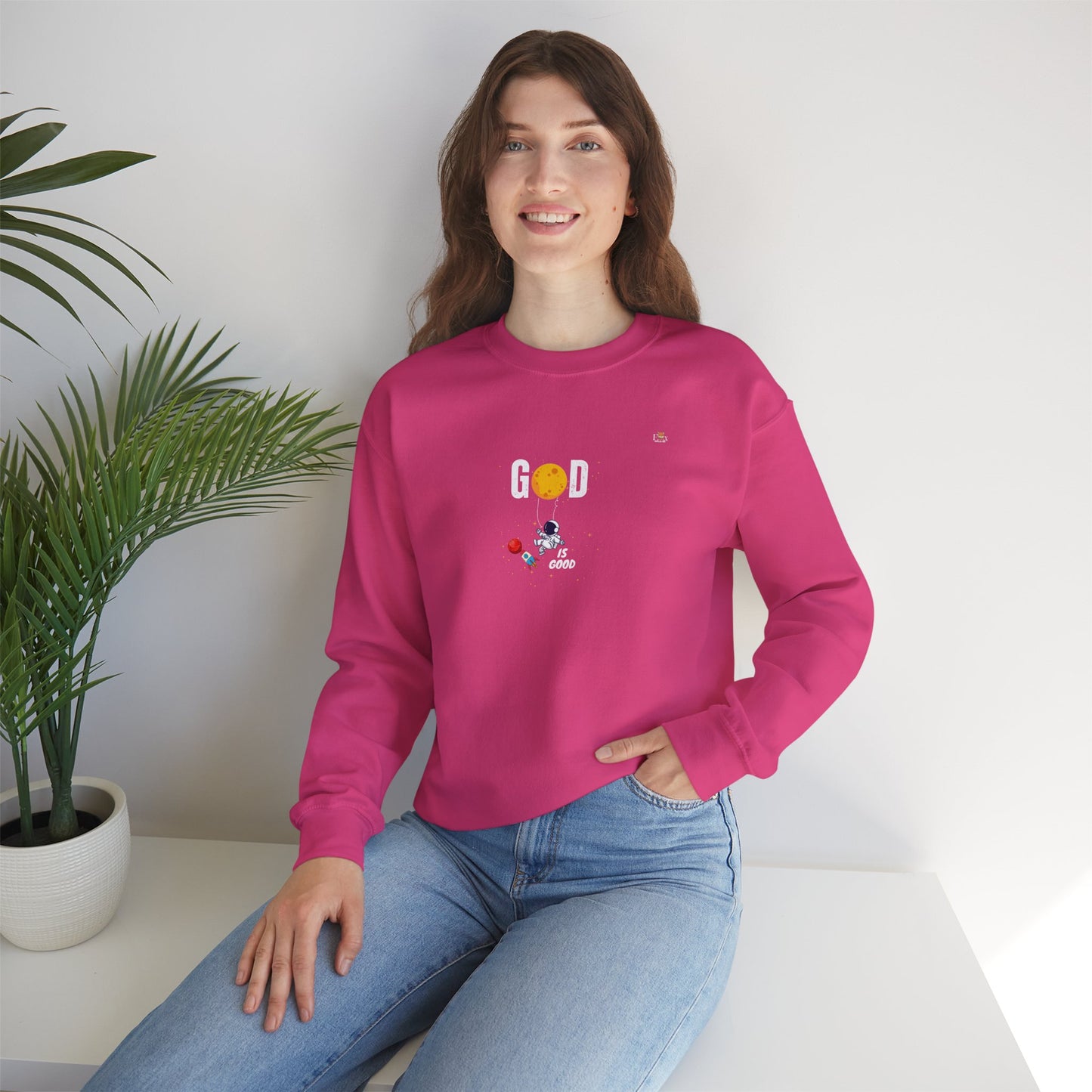 God is Good- Unisex Crewneck Sweatshirt
