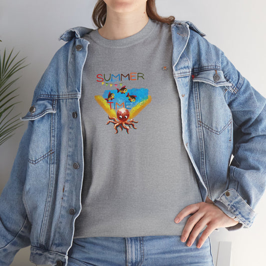 Octopus and Friends Good Time- T-Shirt