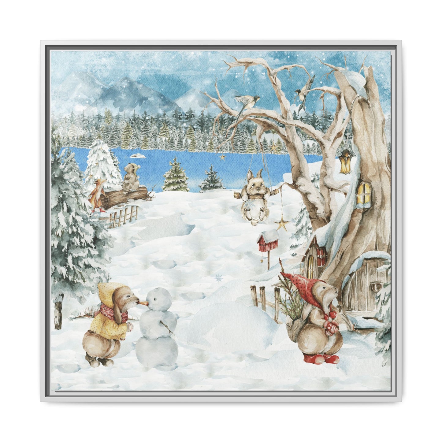 A.Snowman Winter Retreat