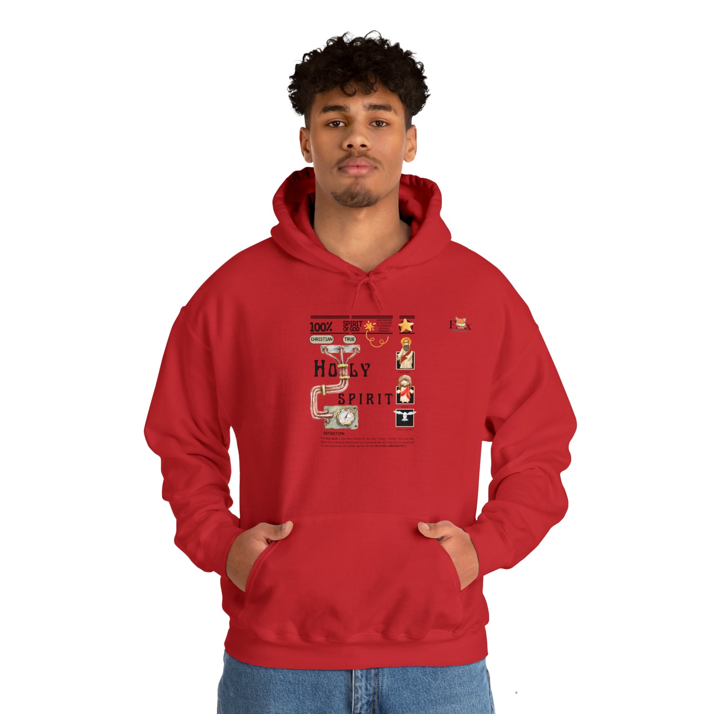 100% Holy Spirit- Unisex Hooded Sweatshirt