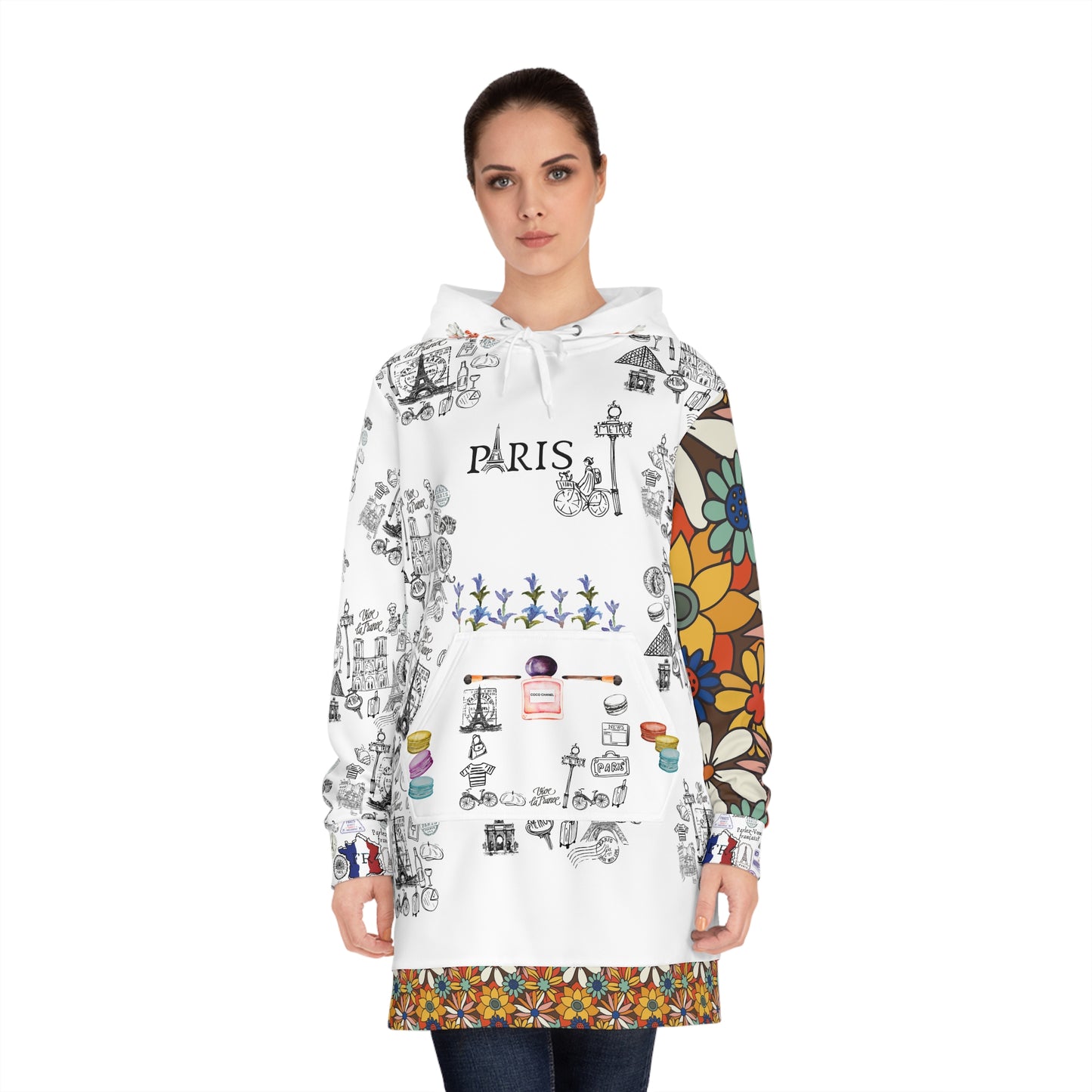 Hoodie Dress  - Parisian Dreams 2