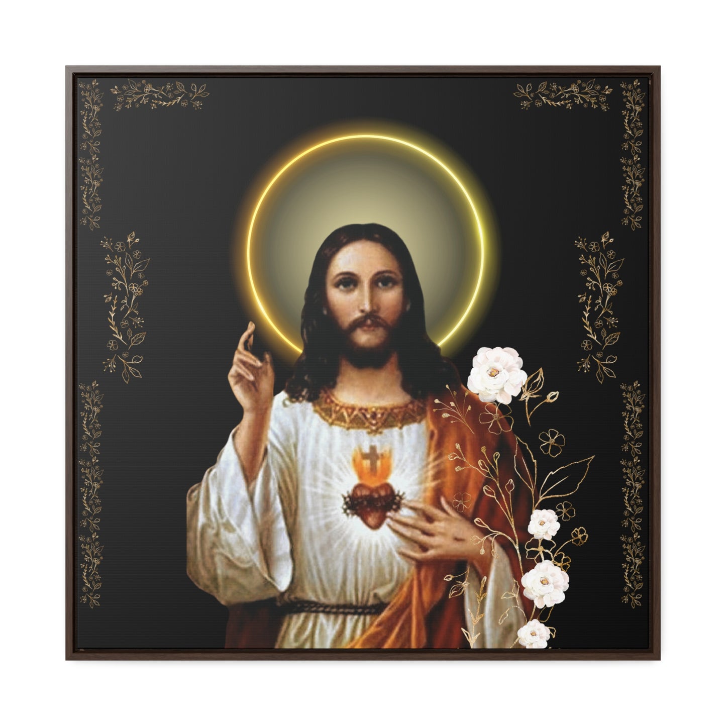 The Sacred Heart Of Jesus -Light in the darkness