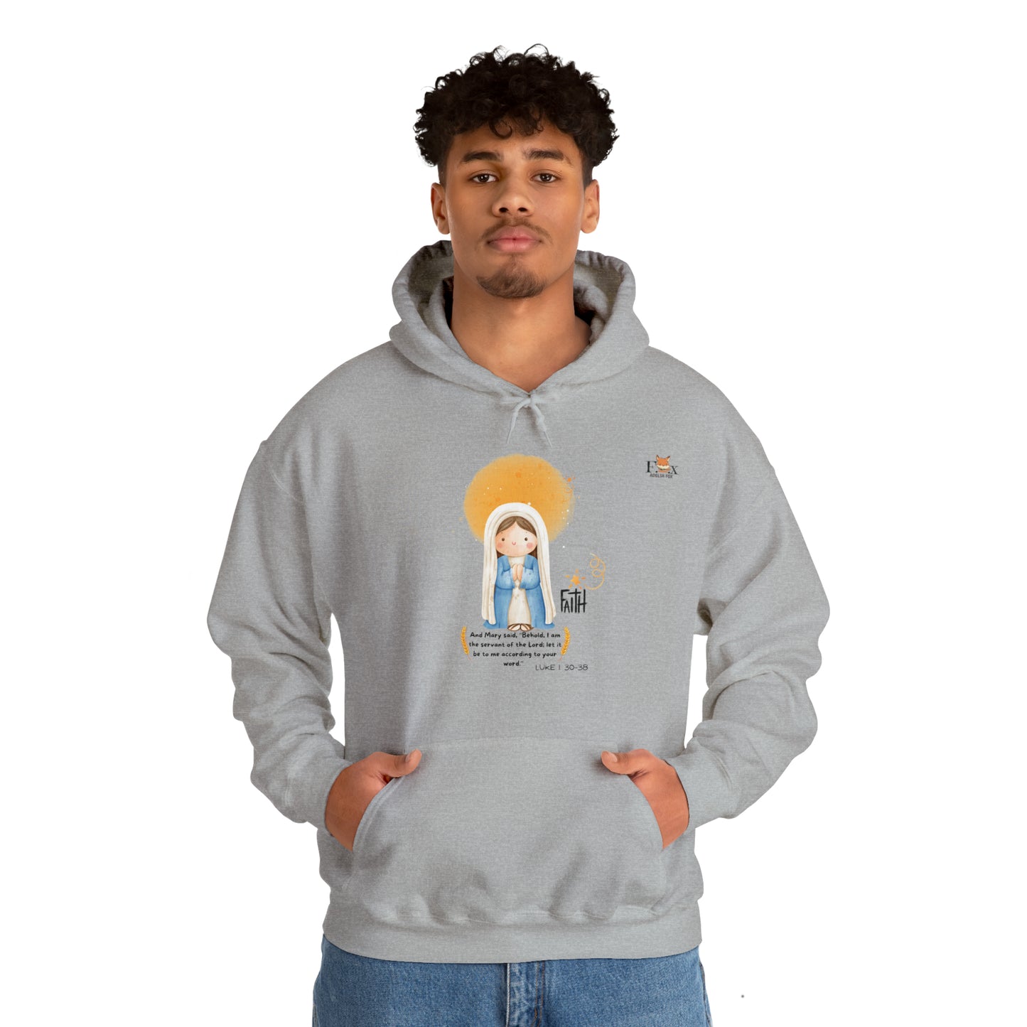 Mary Mother of God- Unisex Hooded Sweatshirt