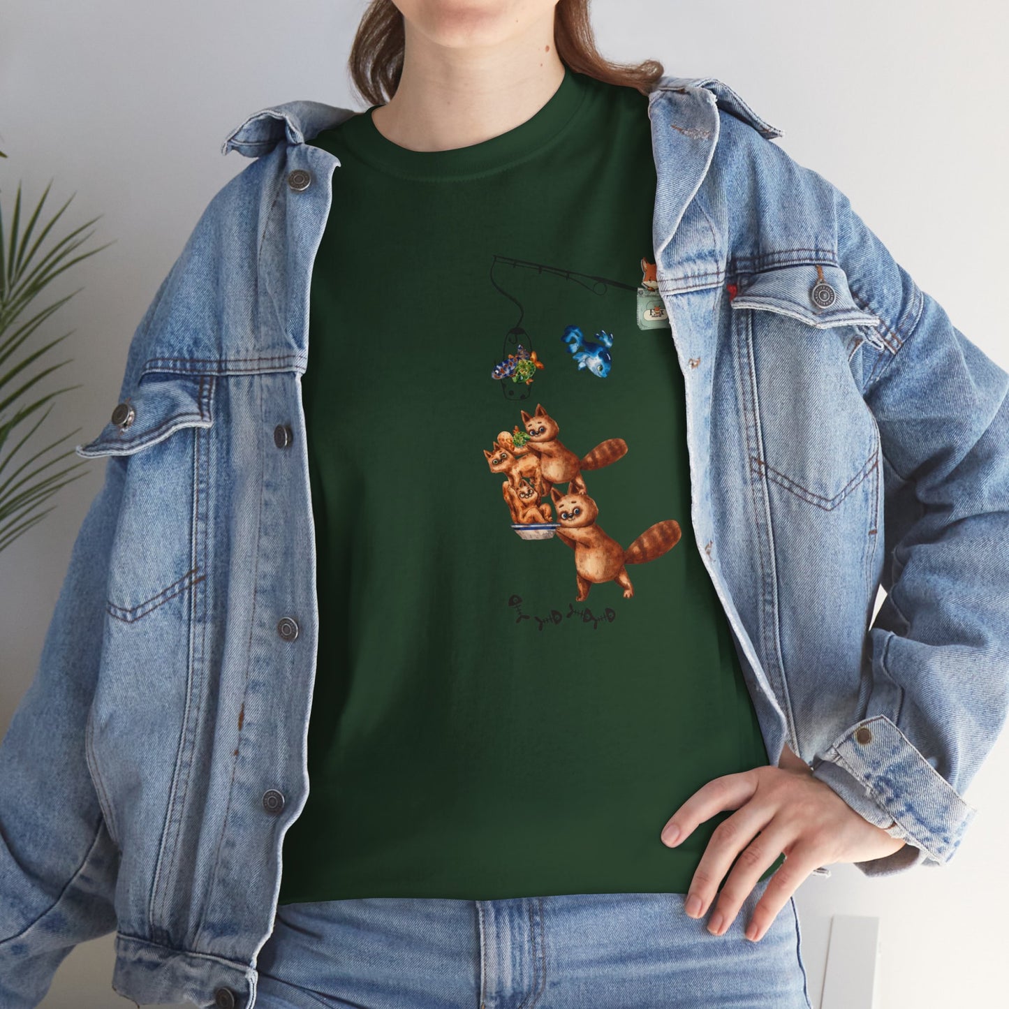 Go Fishing Good Time- T-Shirt