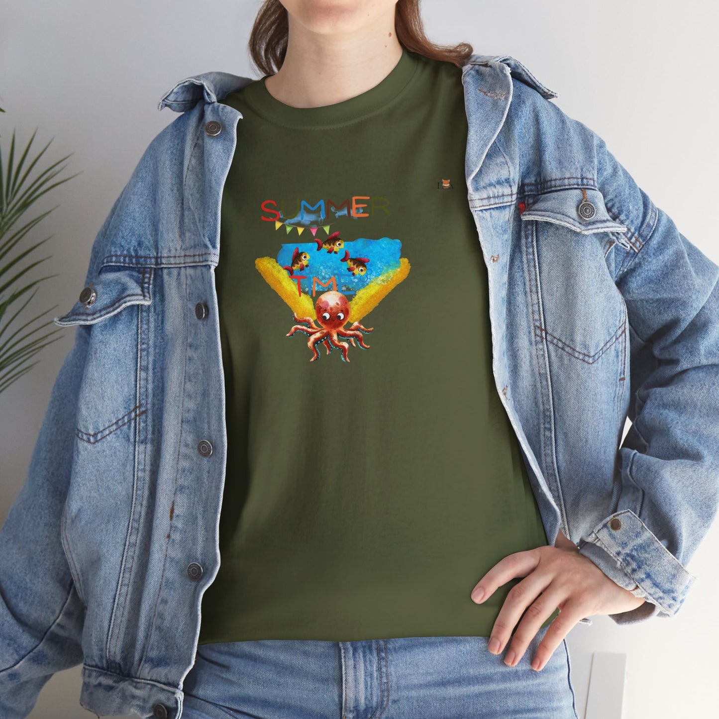 Octopus and Friends Good Time- T-Shirt