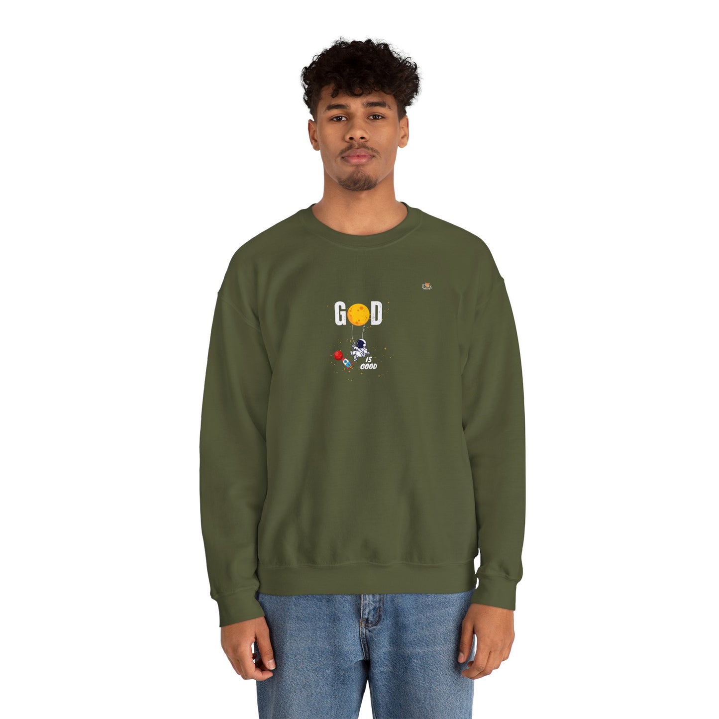God is Good- Unisex Crewneck Sweatshirt