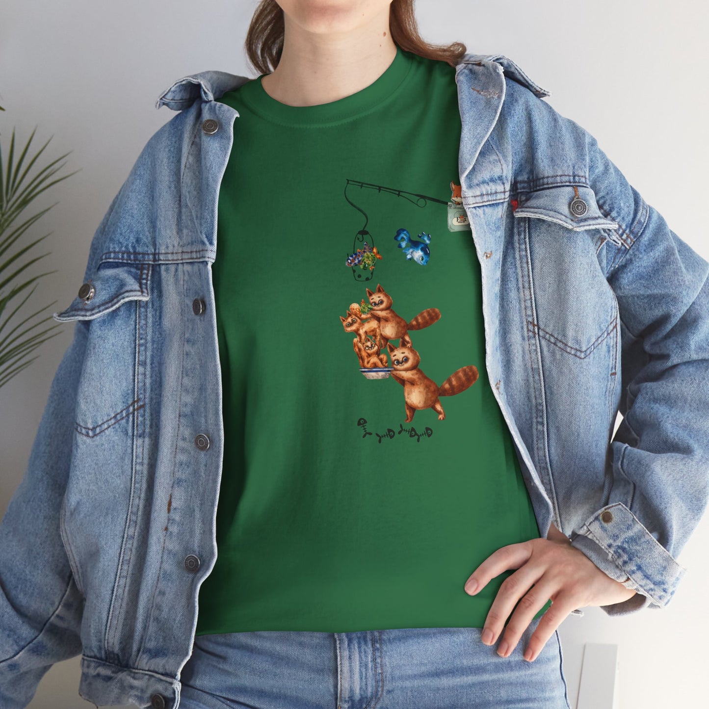 Go Fishing Good Time- T-Shirt