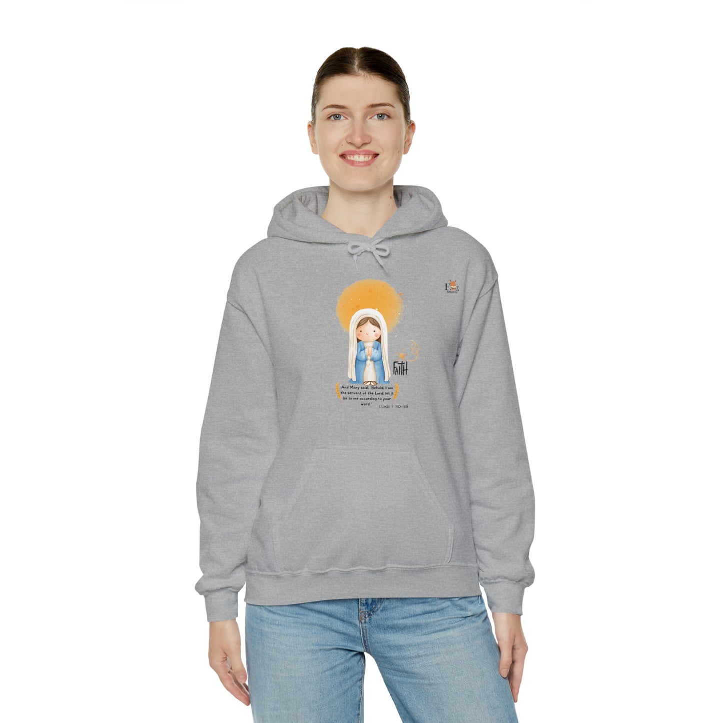 Mary Mother of God- Unisex Hooded Sweatshirt