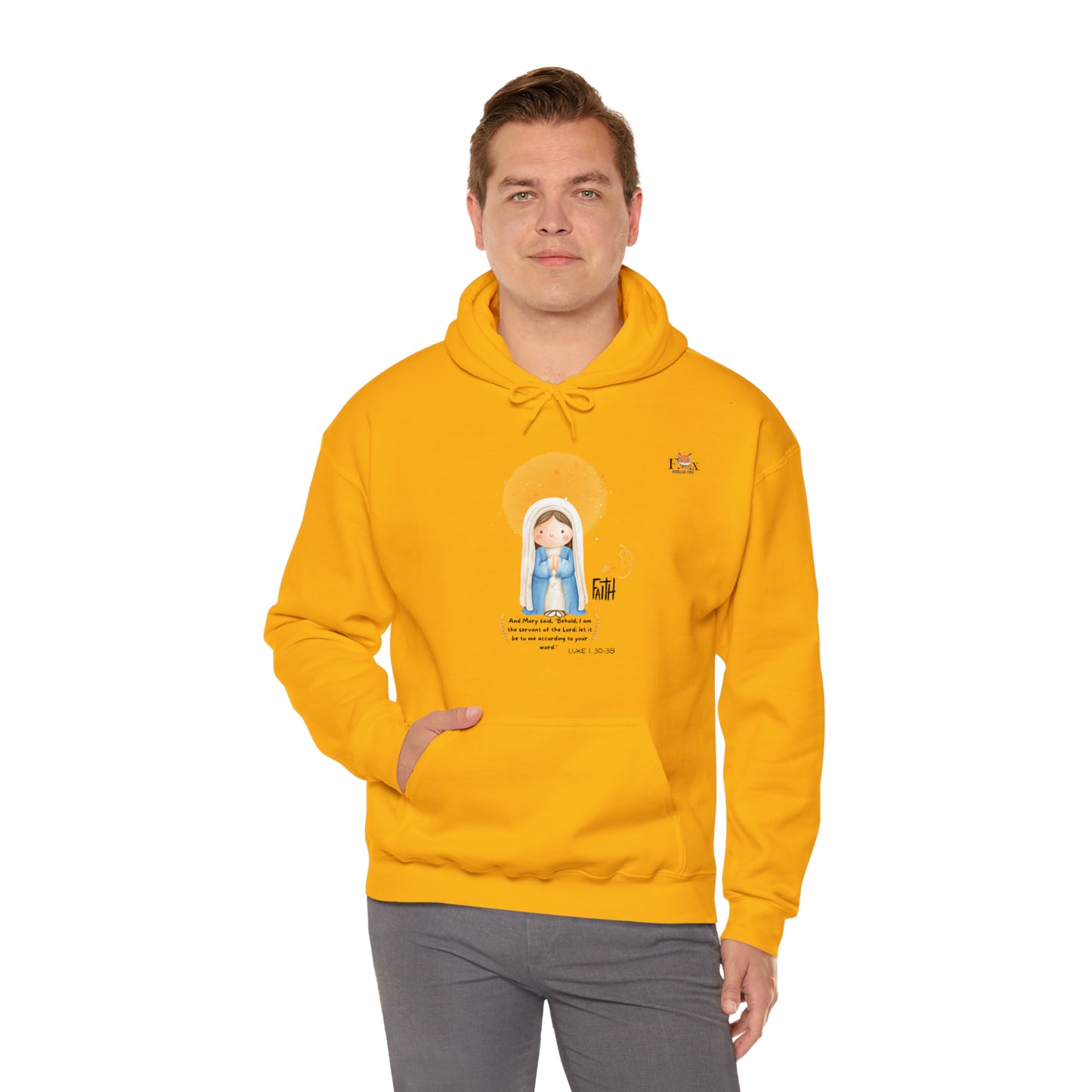 Mary Mother of God- Unisex Hooded Sweatshirt