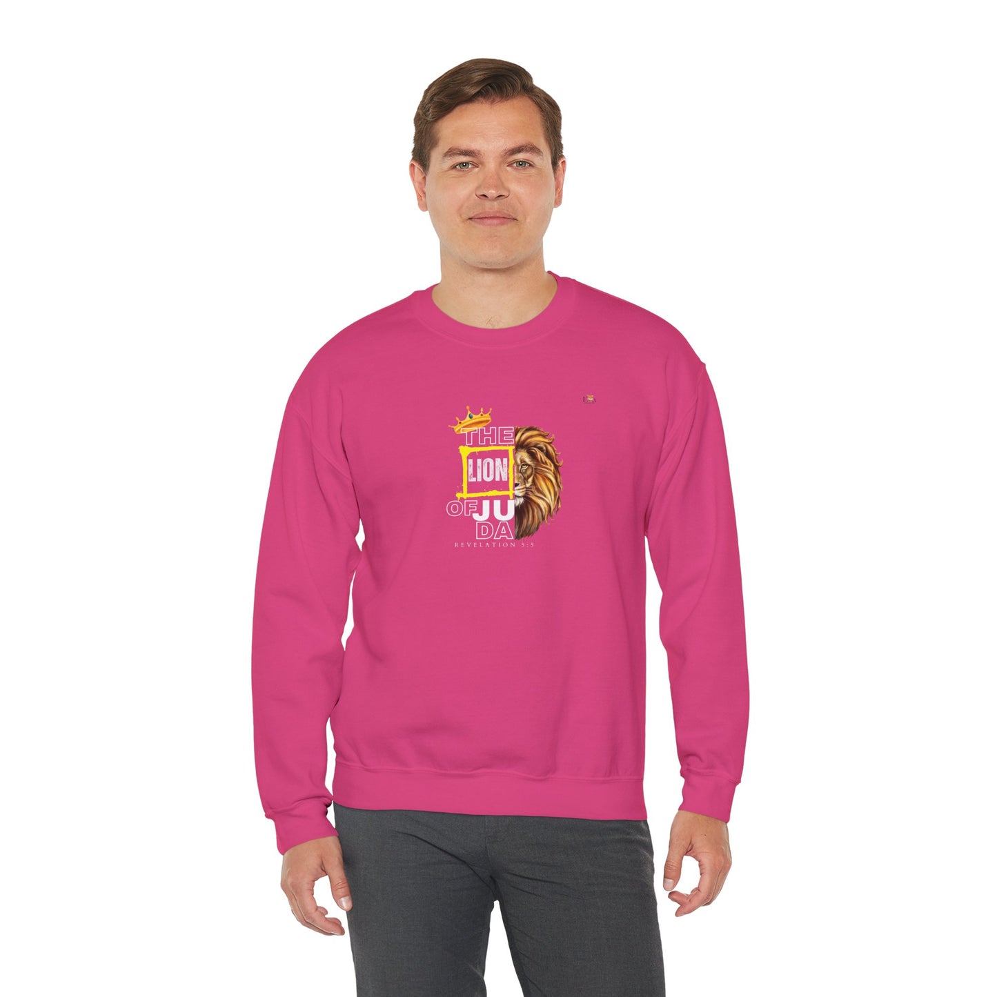 The Lion of Juda- Unisex Crewneck Sweatshirt