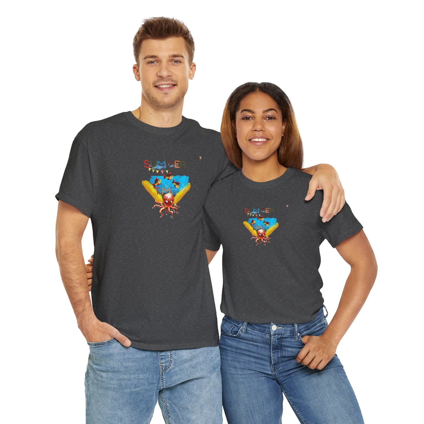 Octopus and Friends Good Time- T-Shirt