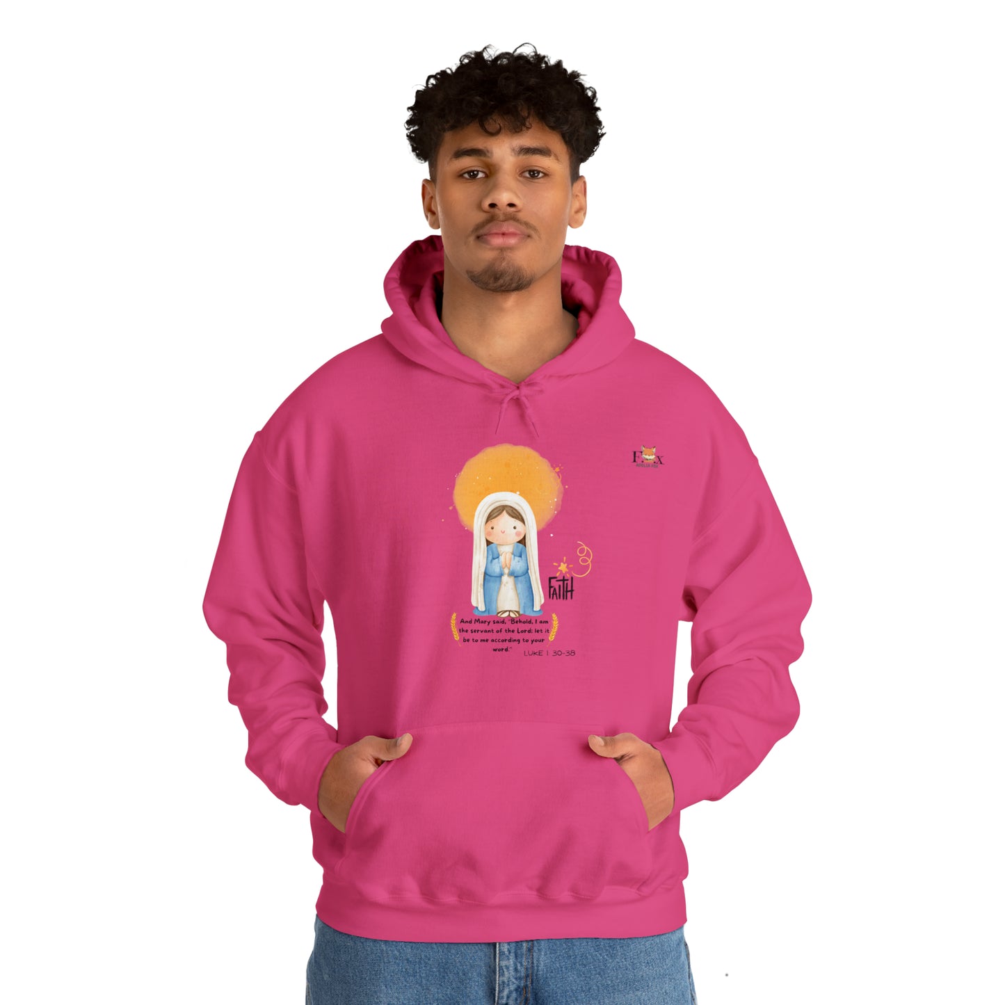 Mary Mother of God- Unisex Hooded Sweatshirt