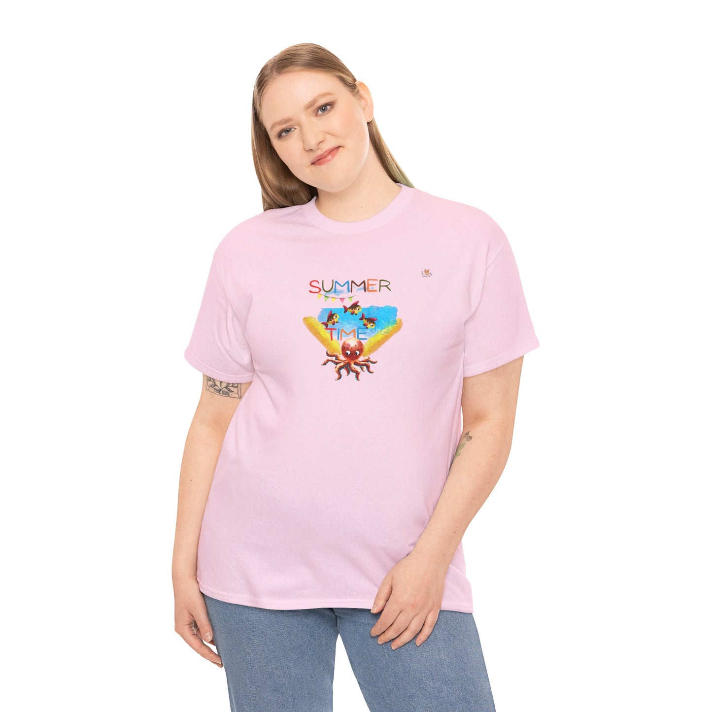 Octopus and Friends Good Time- T-Shirt