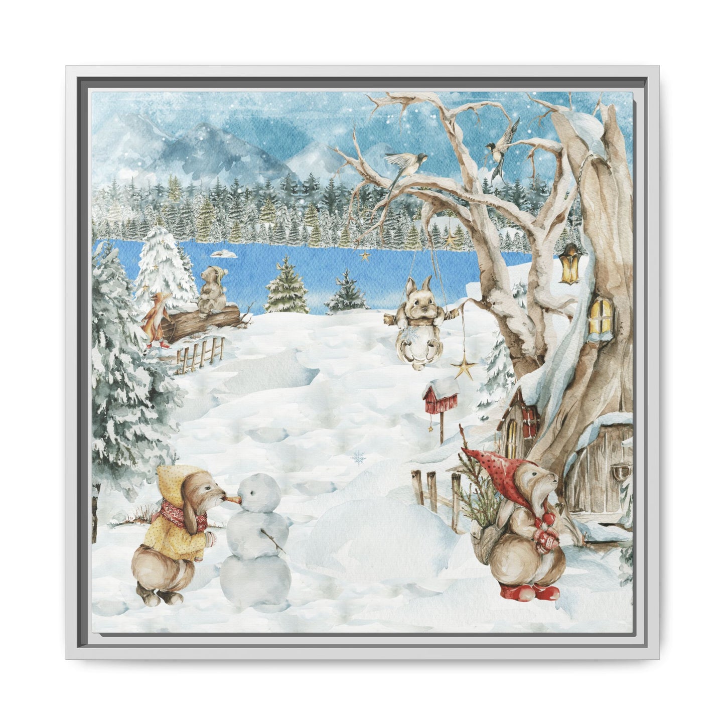 A.Snowman Winter Retreat