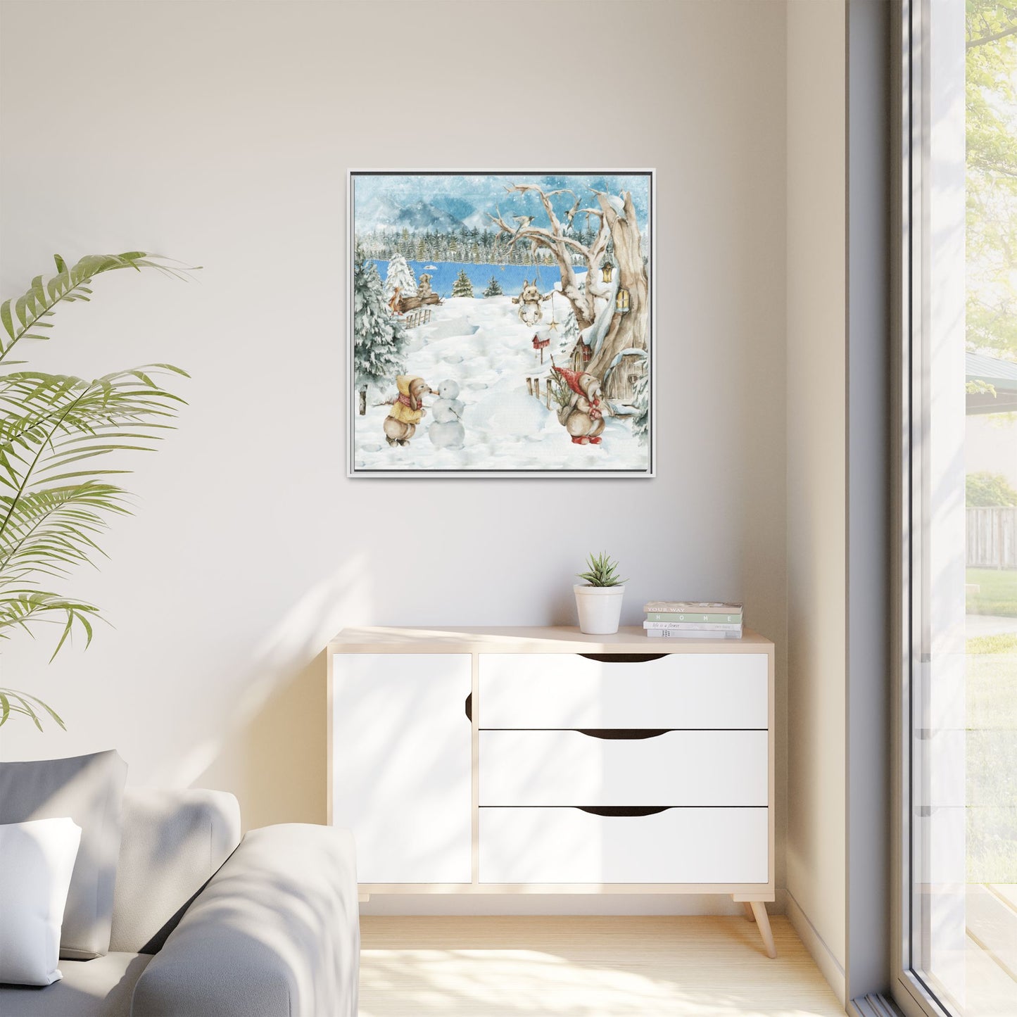 A.Snowman Winter Retreat