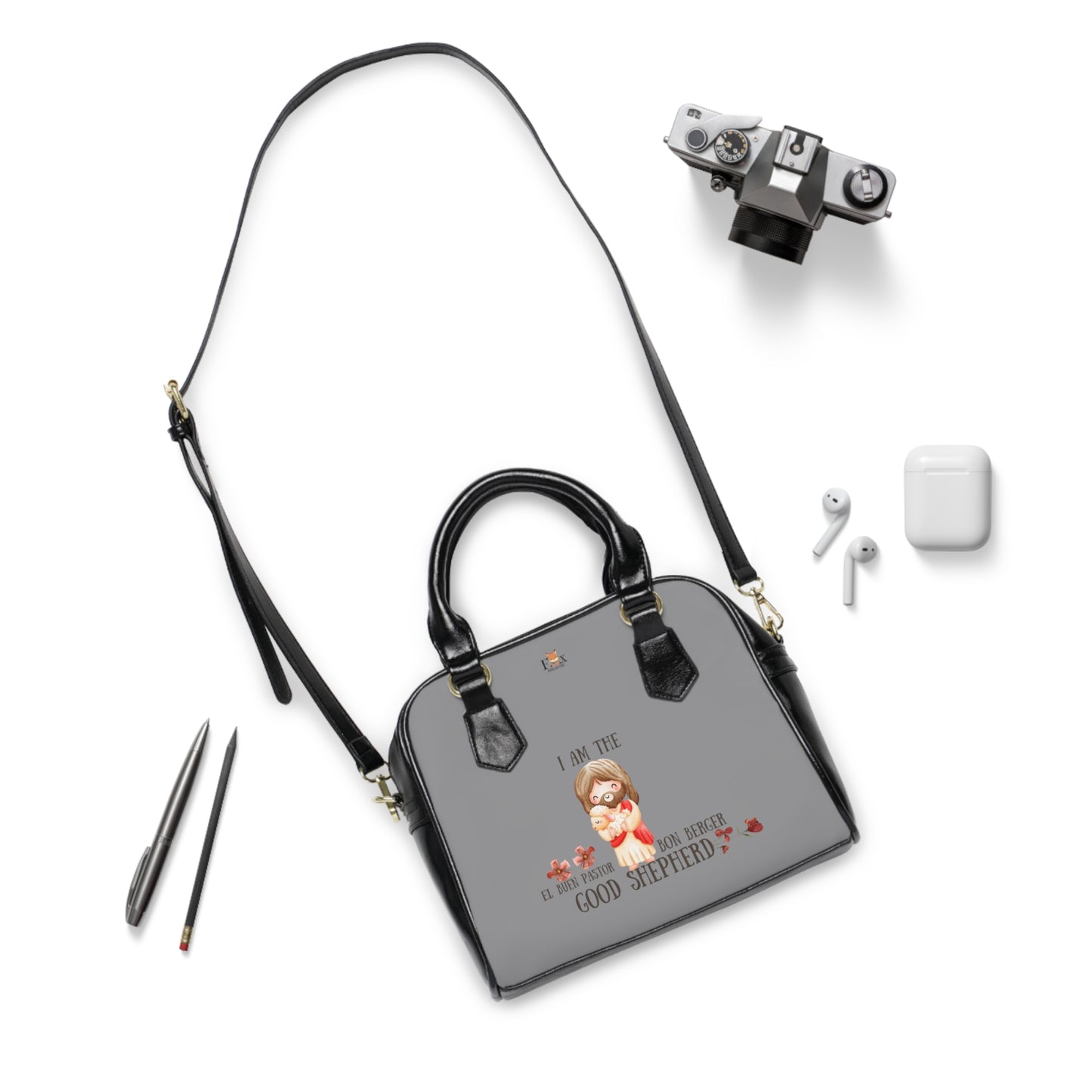 The Good Shepherd- 2 design- Shoulder Handbag