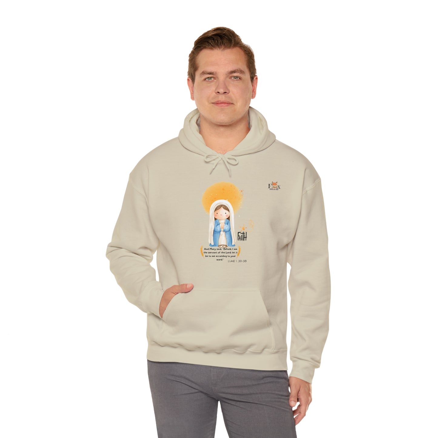 Mary Mother of God- Unisex Hooded Sweatshirt
