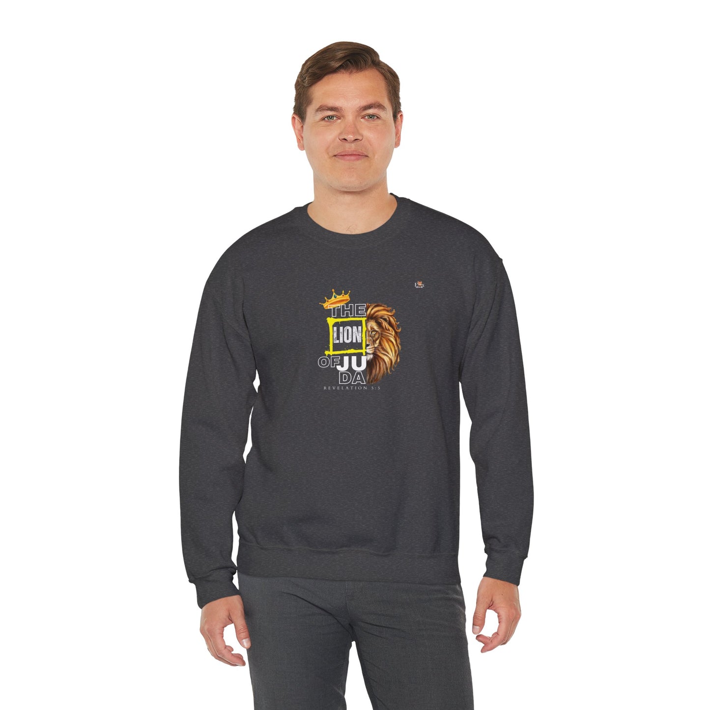 The Lion of Juda- Unisex Crewneck Sweatshirt