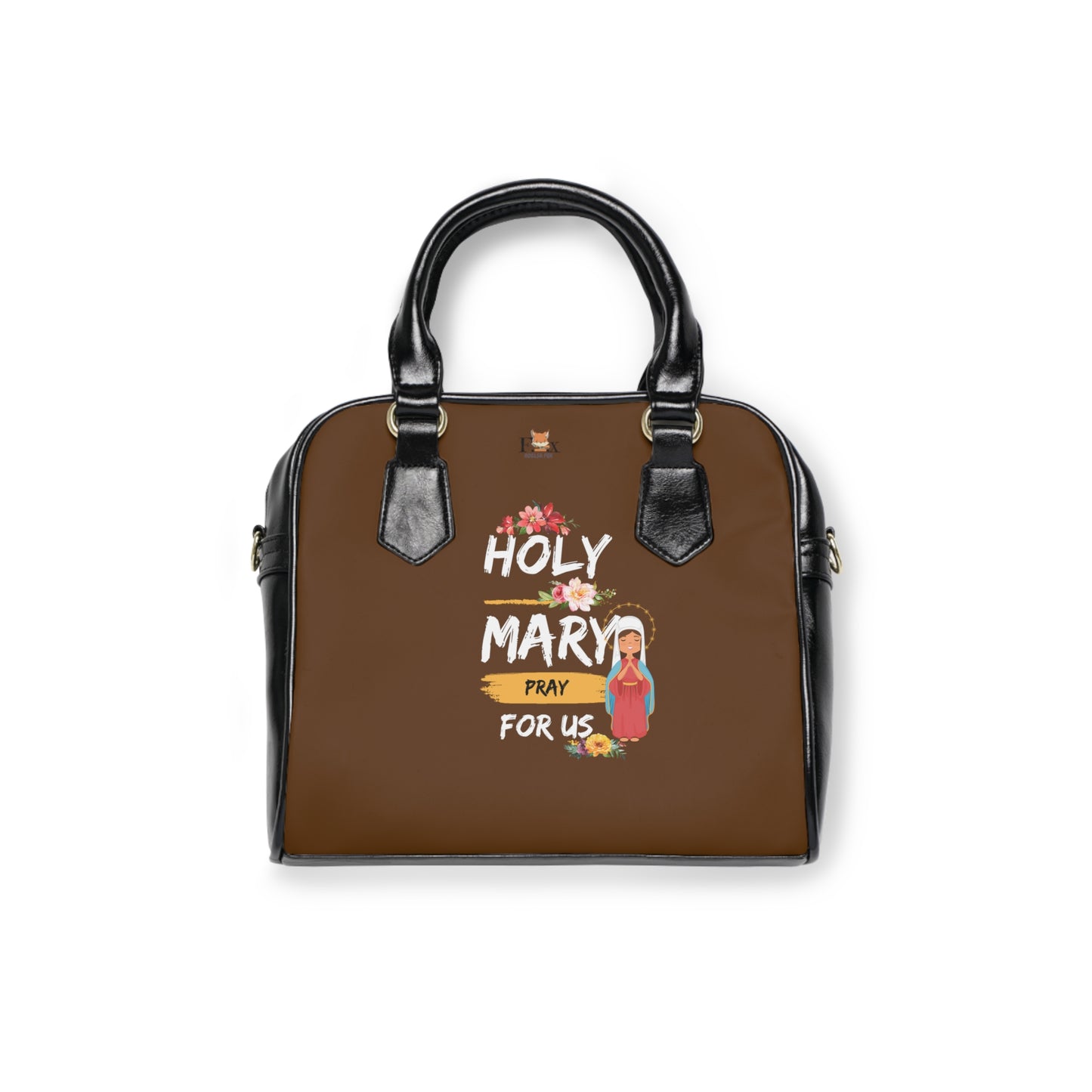 Mary Pray for Us- 2 design- Shoulder Handbag