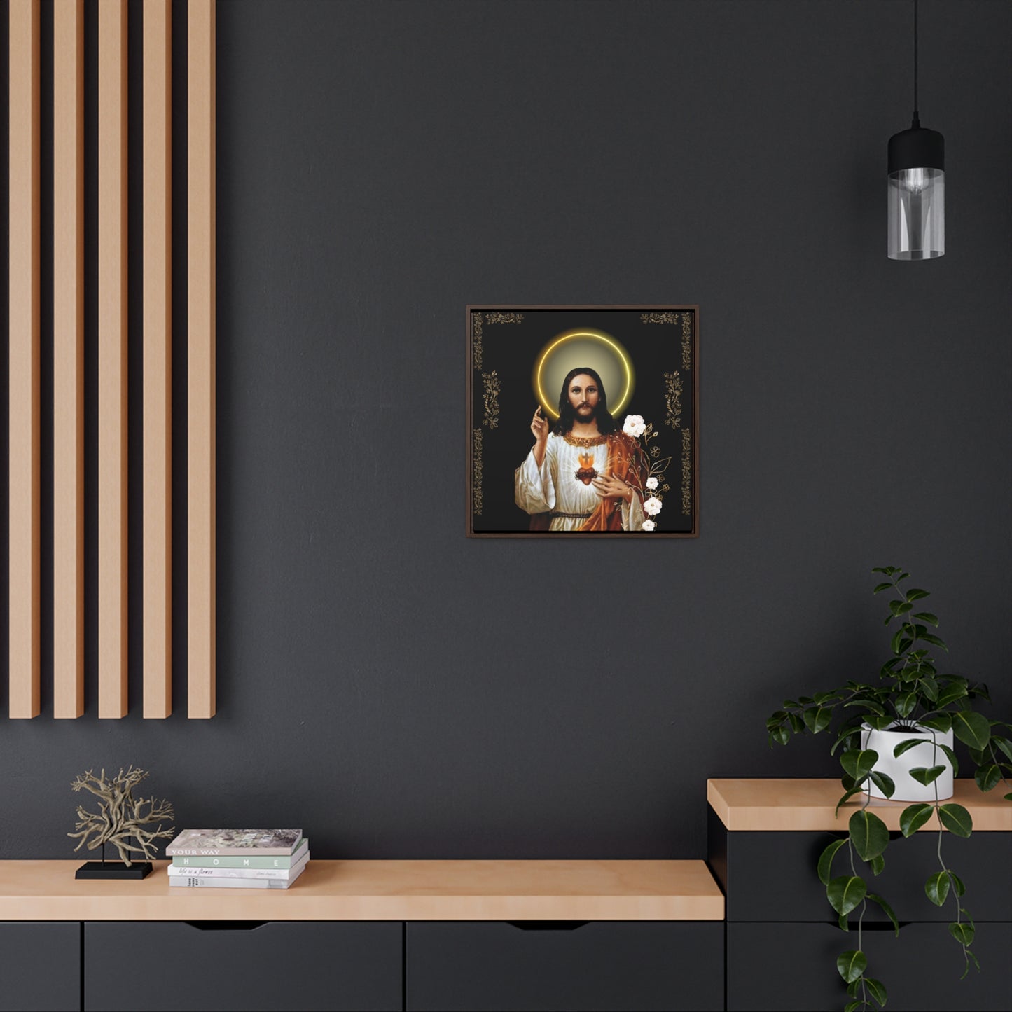 The Sacred Heart Of Jesus -Light in the darkness