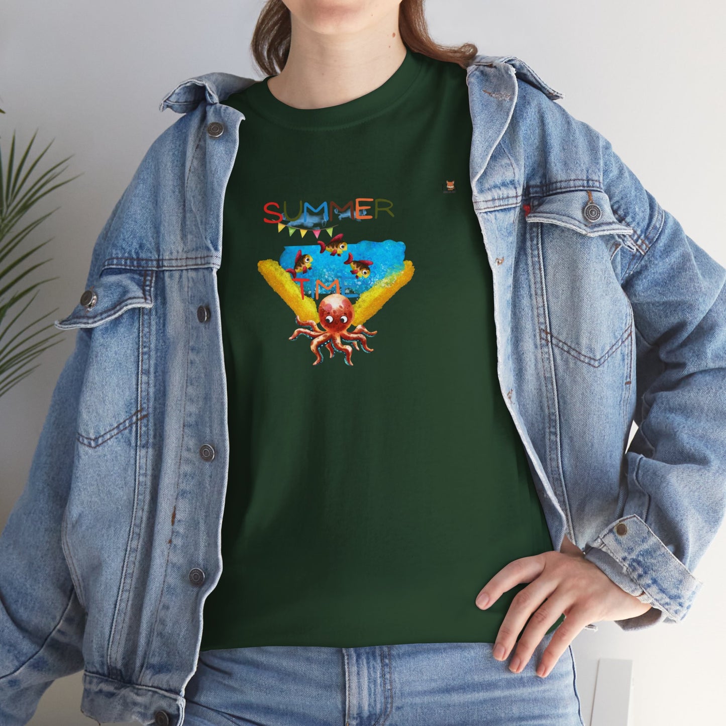 Octopus and Friends Good Time- T-Shirt