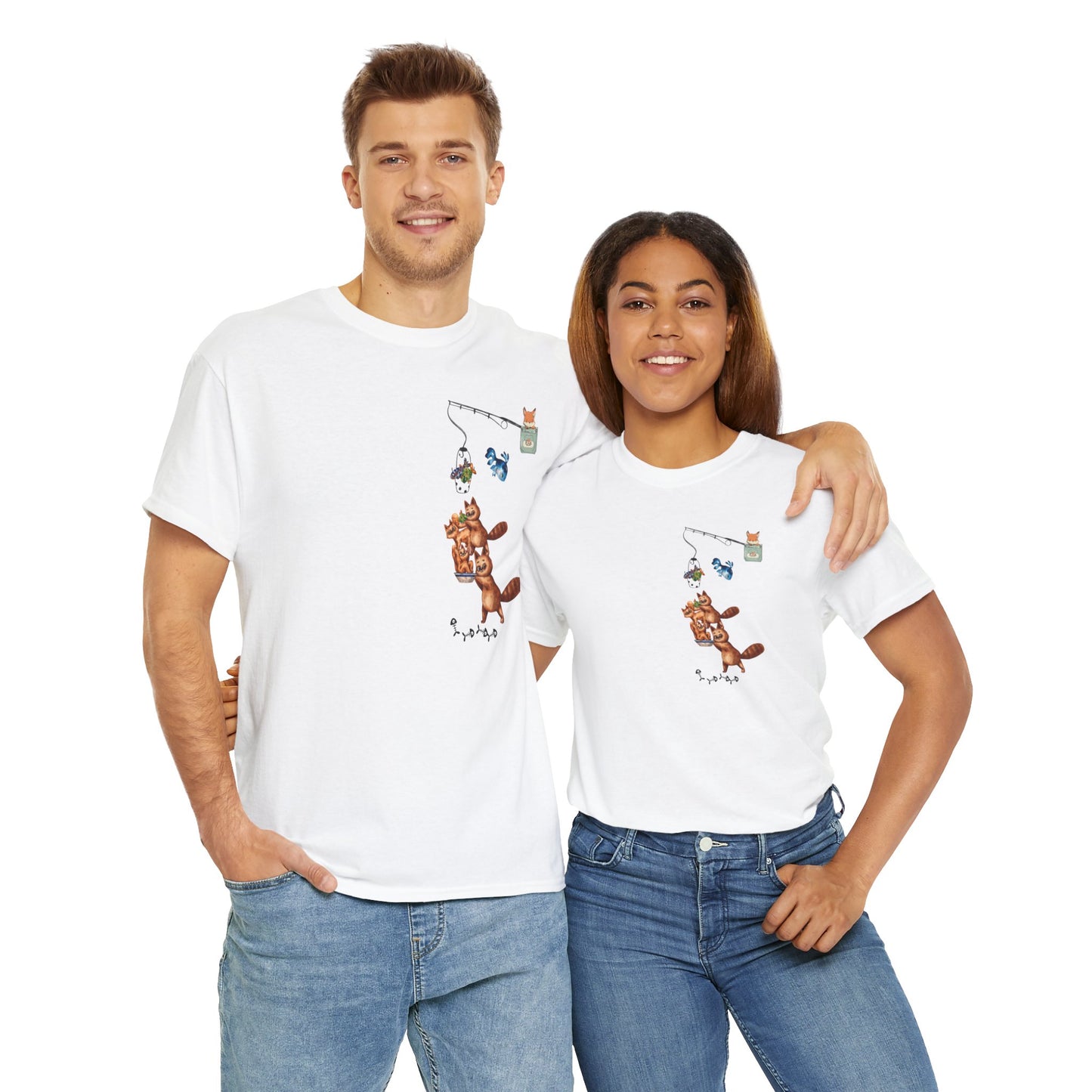 Go Fishing Good Time- T-Shirt