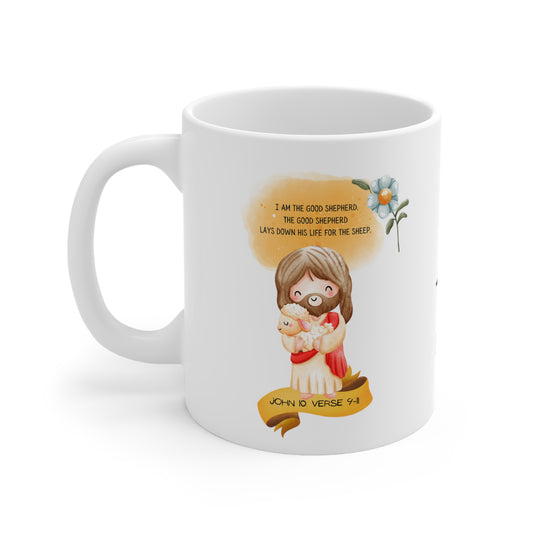 I am the Good Shepherd-- Ceramic Mug 11oz