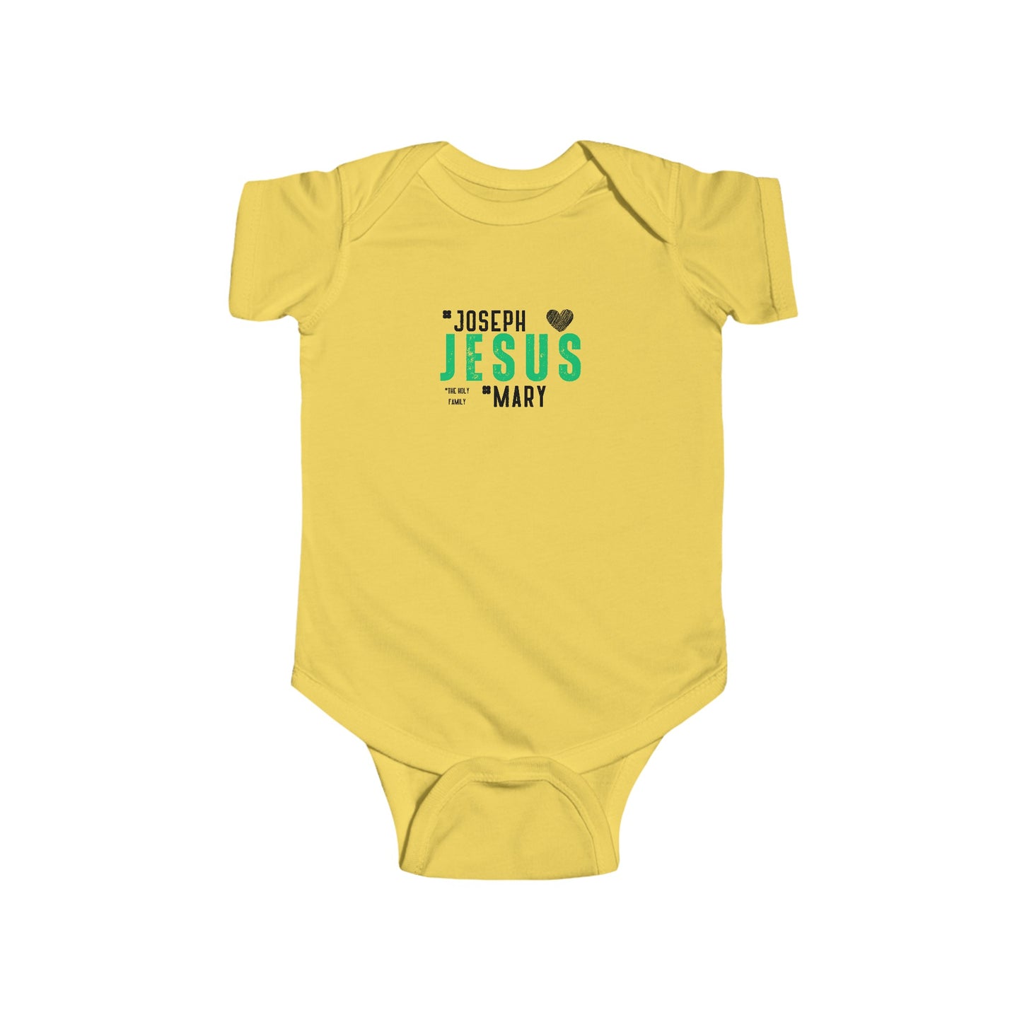 Jesus, Joseph and Mary-  Unisex Infant Jersey Bodysuit