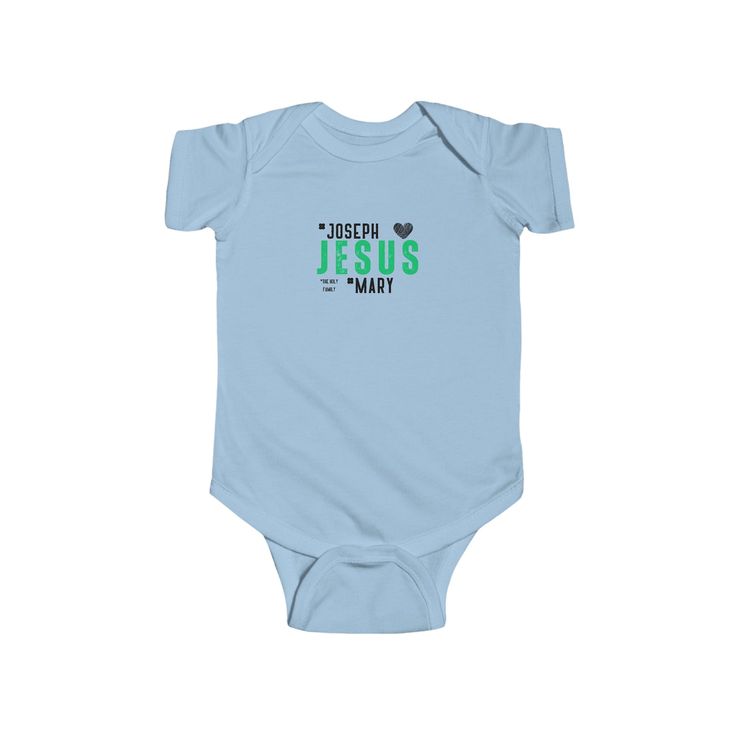 Jesus, Joseph and Mary-  Unisex Infant Jersey Bodysuit