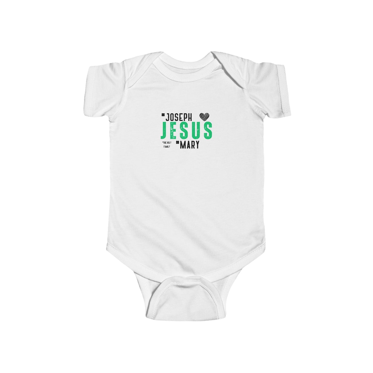 Jesus, Joseph and Mary-  Unisex Infant Jersey Bodysuit