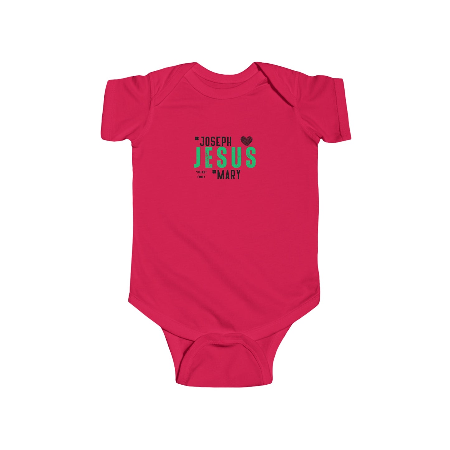 Jesus, Joseph and Mary-  Unisex Infant Jersey Bodysuit