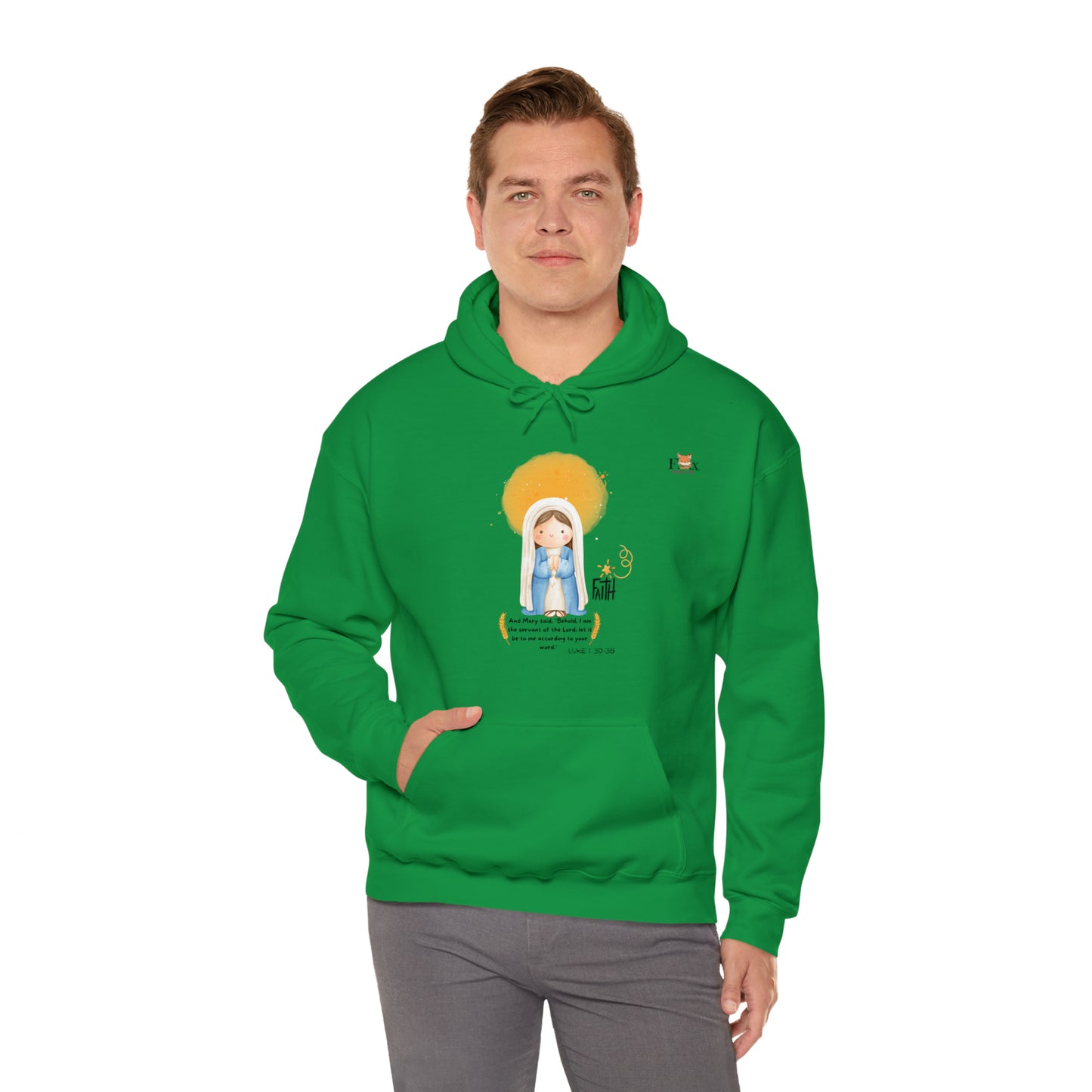 Mary Mother of God- Unisex Hooded Sweatshirt
