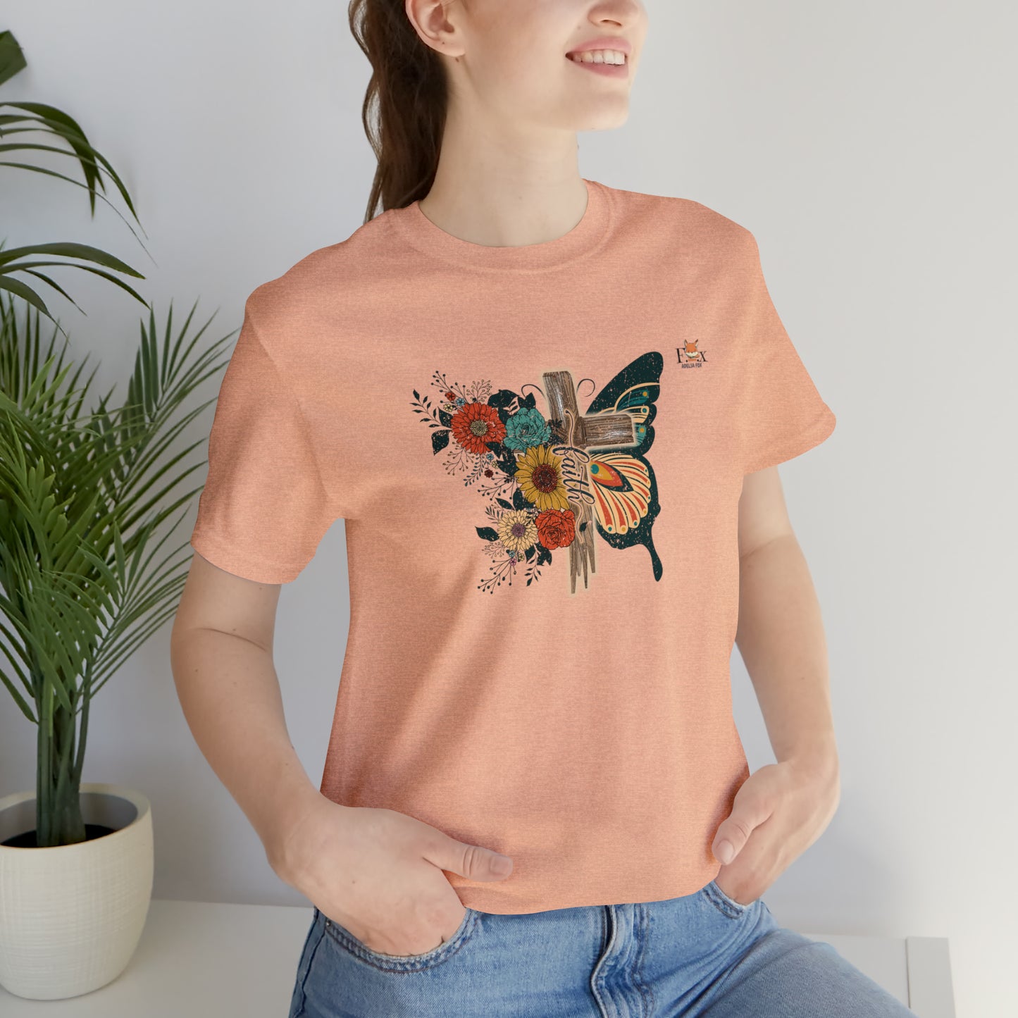 Beautiful Cross and butterfly