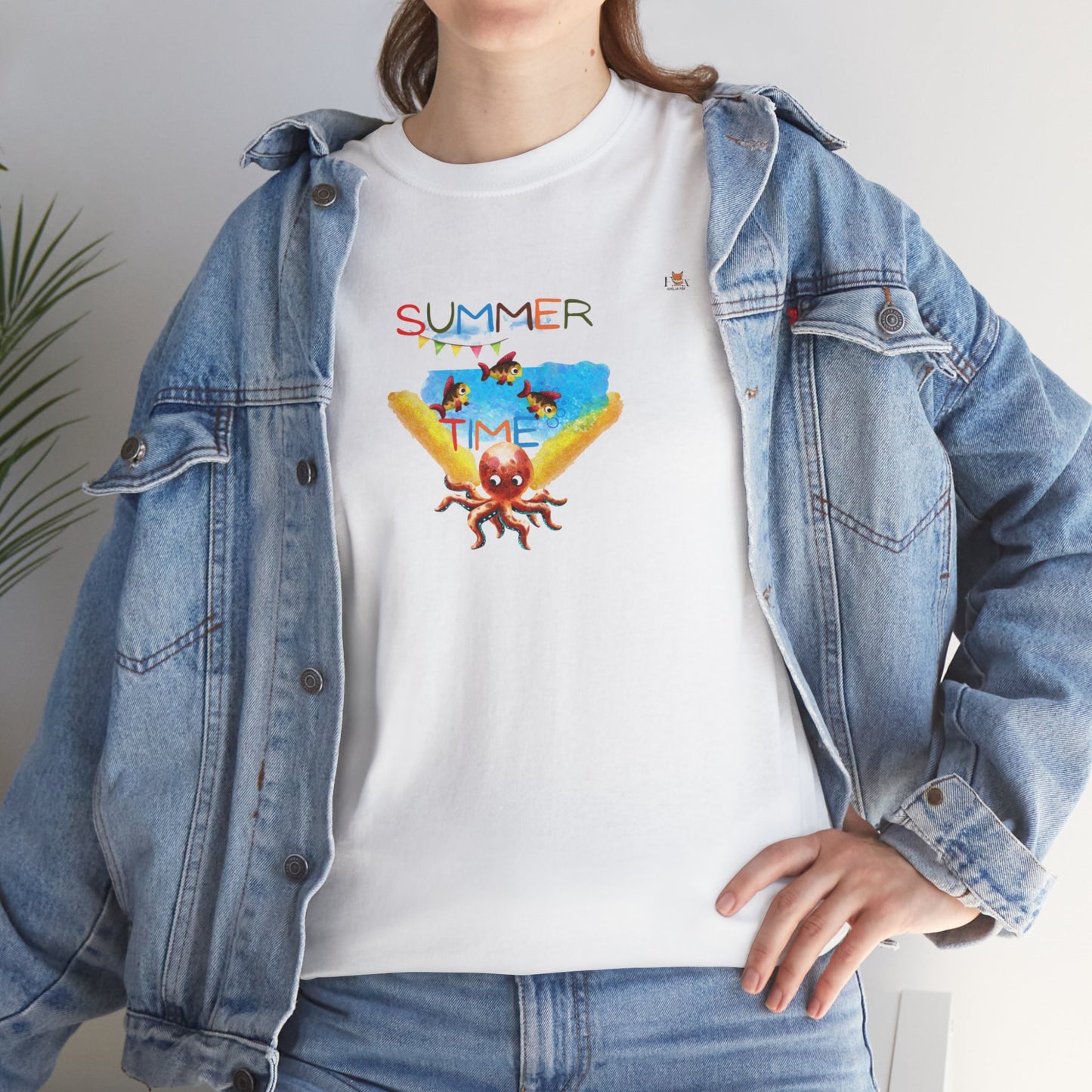 Octopus and Friends Good Time- T-Shirt