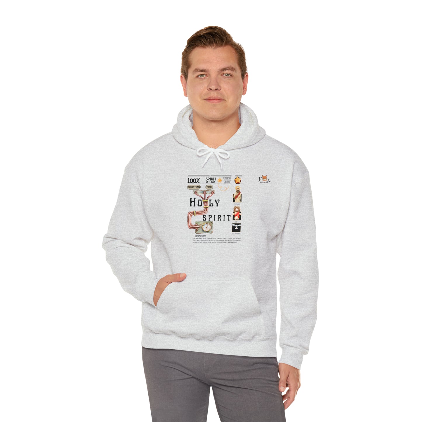 100% Holy Spirit- Unisex Hooded Sweatshirt