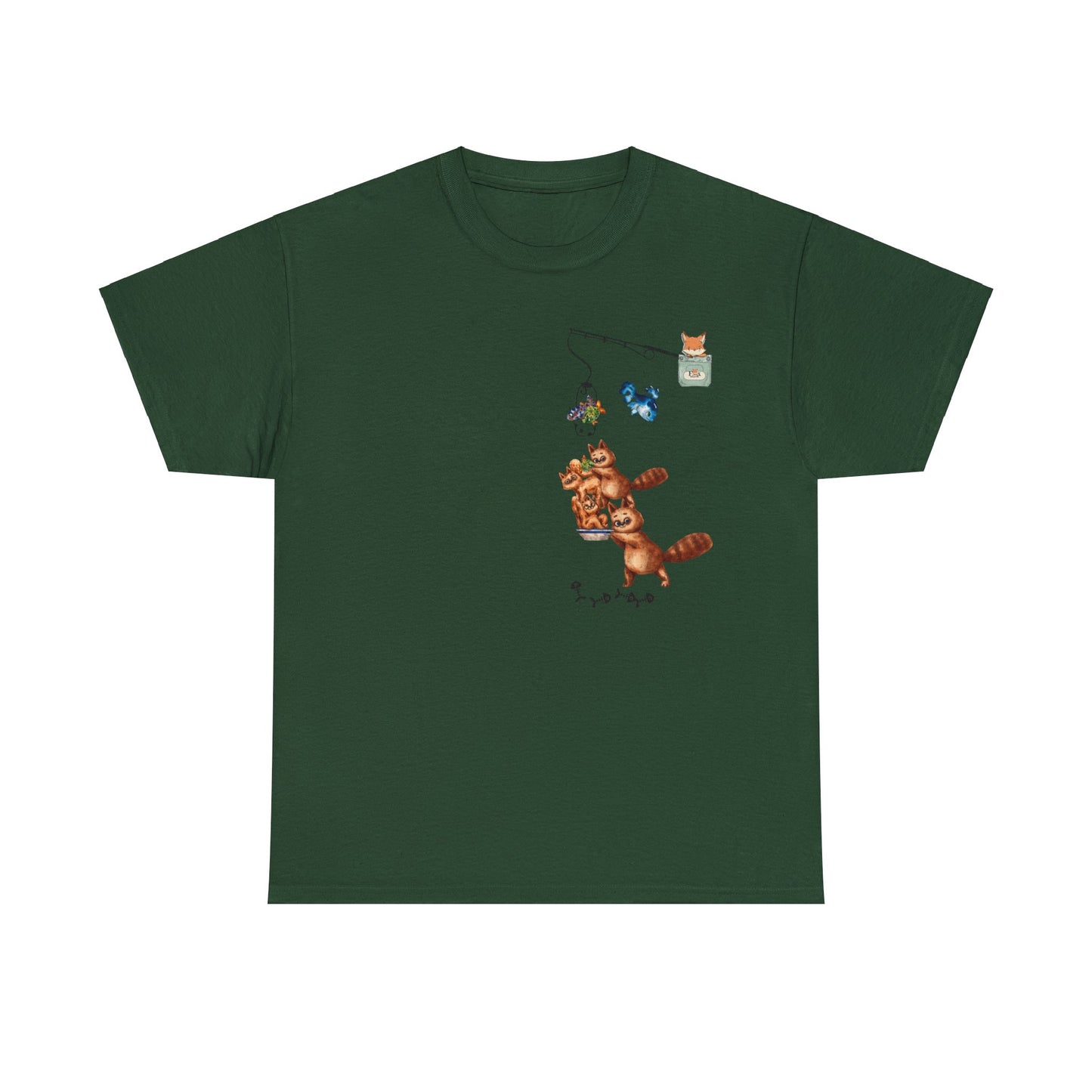 Go Fishing Good Time- T-Shirt