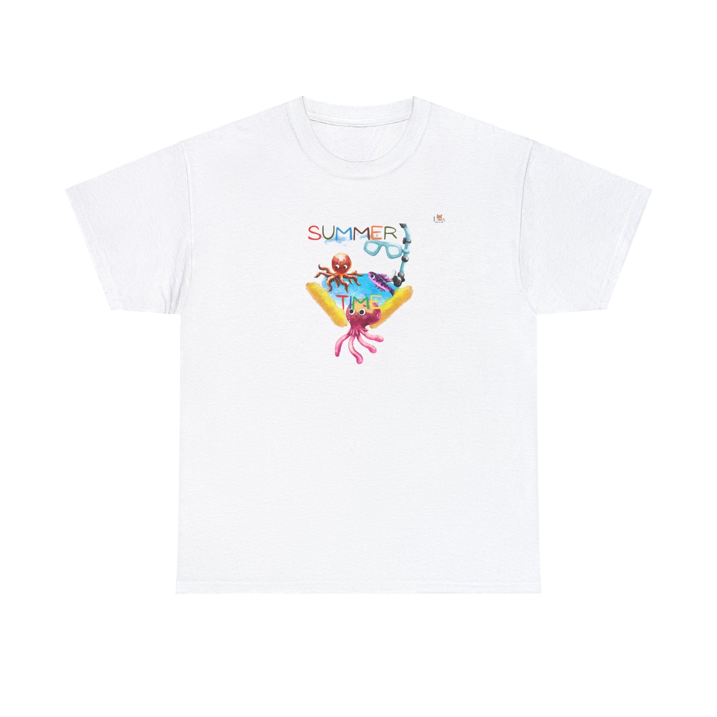 Summer and Octopus Good Time 1- T-Shirt