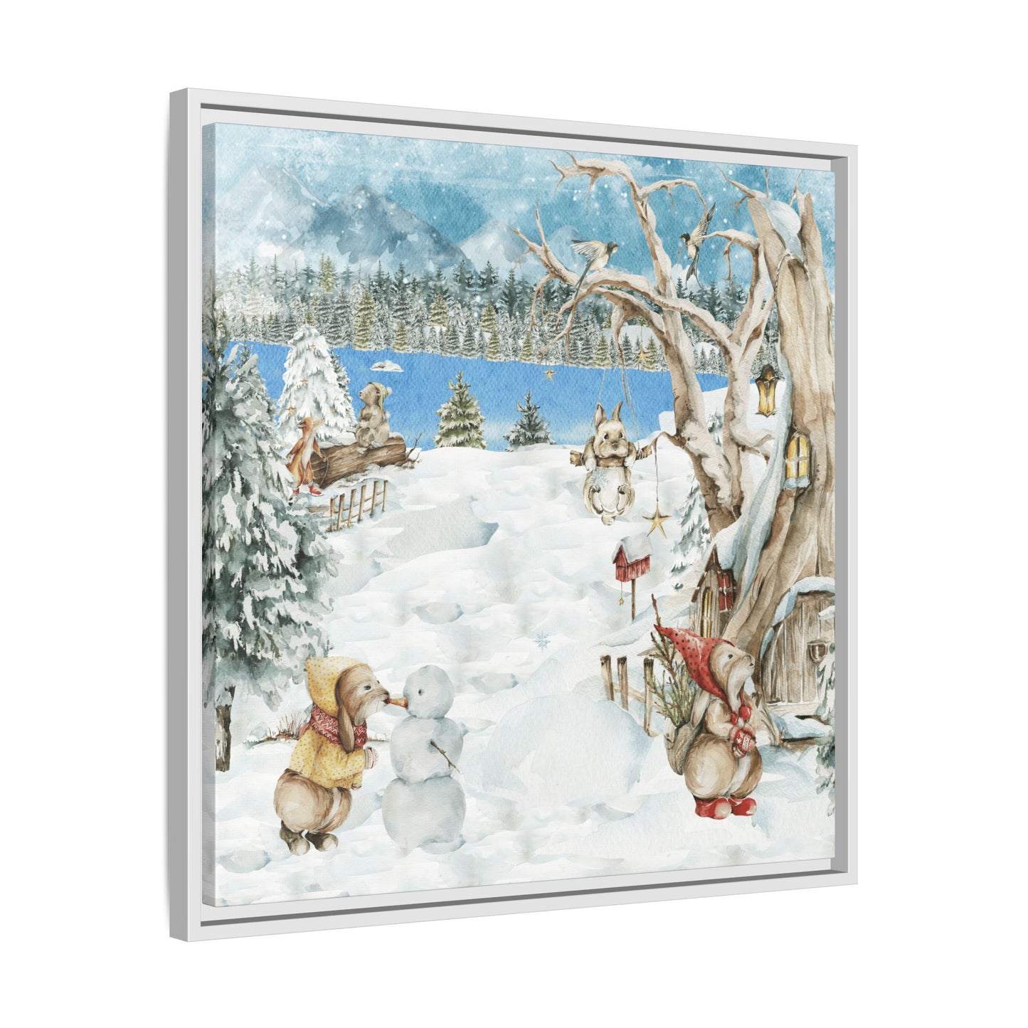 A.Snowman Winter Retreat