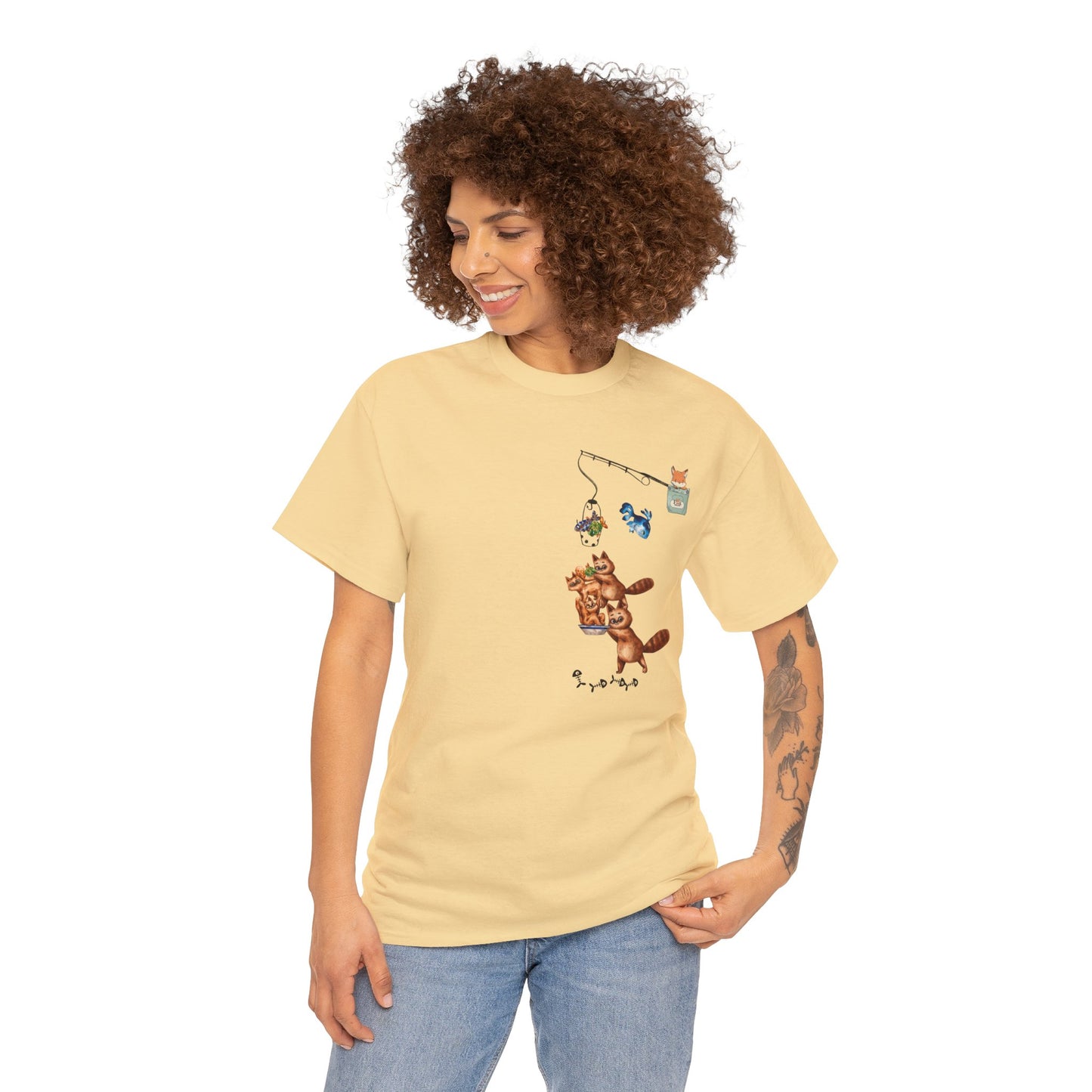 Go Fishing Good Time- T-Shirt