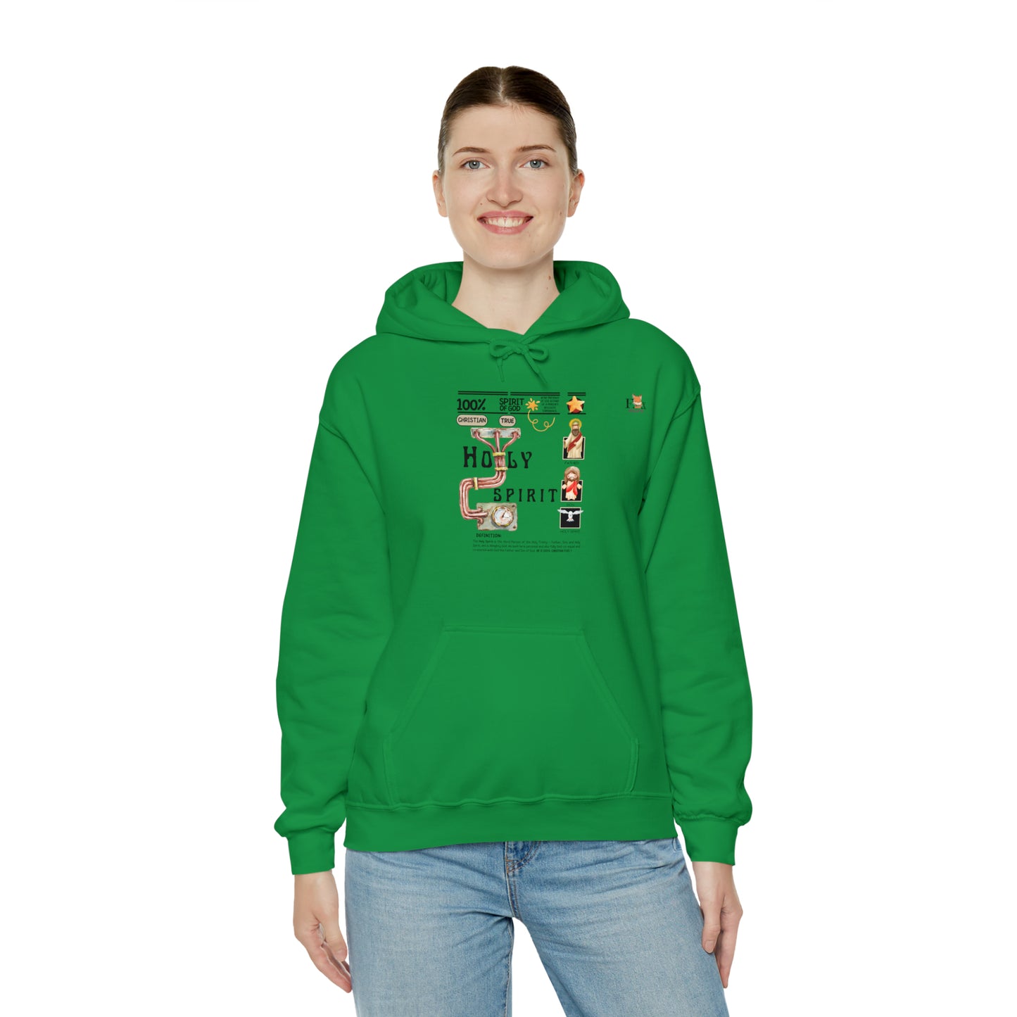 100% Holy Spirit- Unisex Hooded Sweatshirt