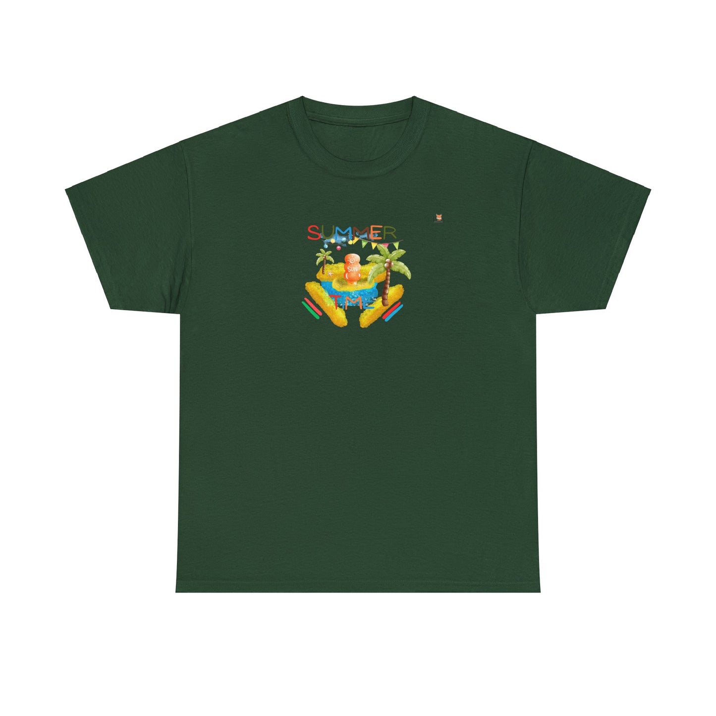 Tanning and Coconut Tree Good Time- T-Shirt