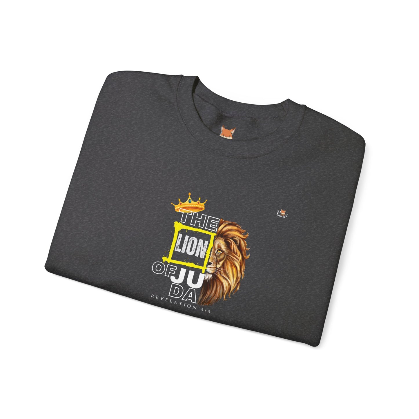 The Lion of Juda- Unisex Crewneck Sweatshirt