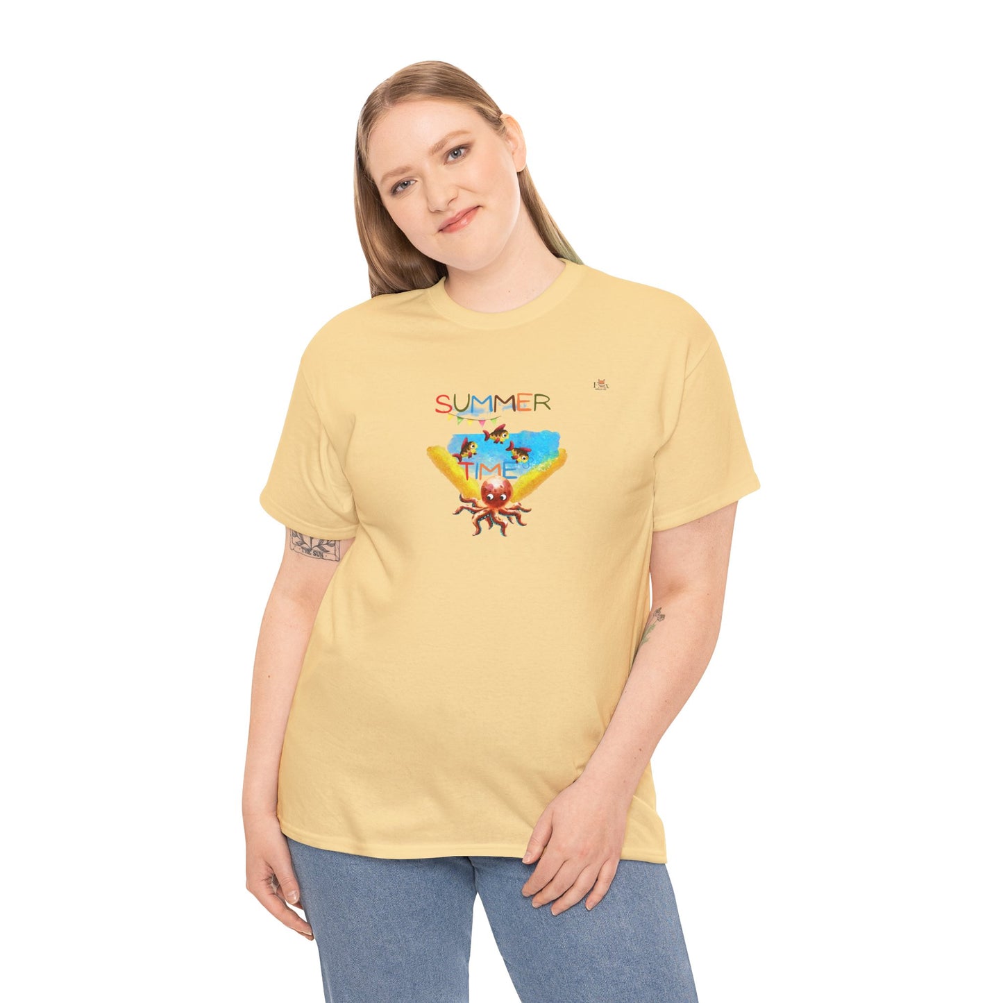 Octopus and Friends Good Time- T-Shirt