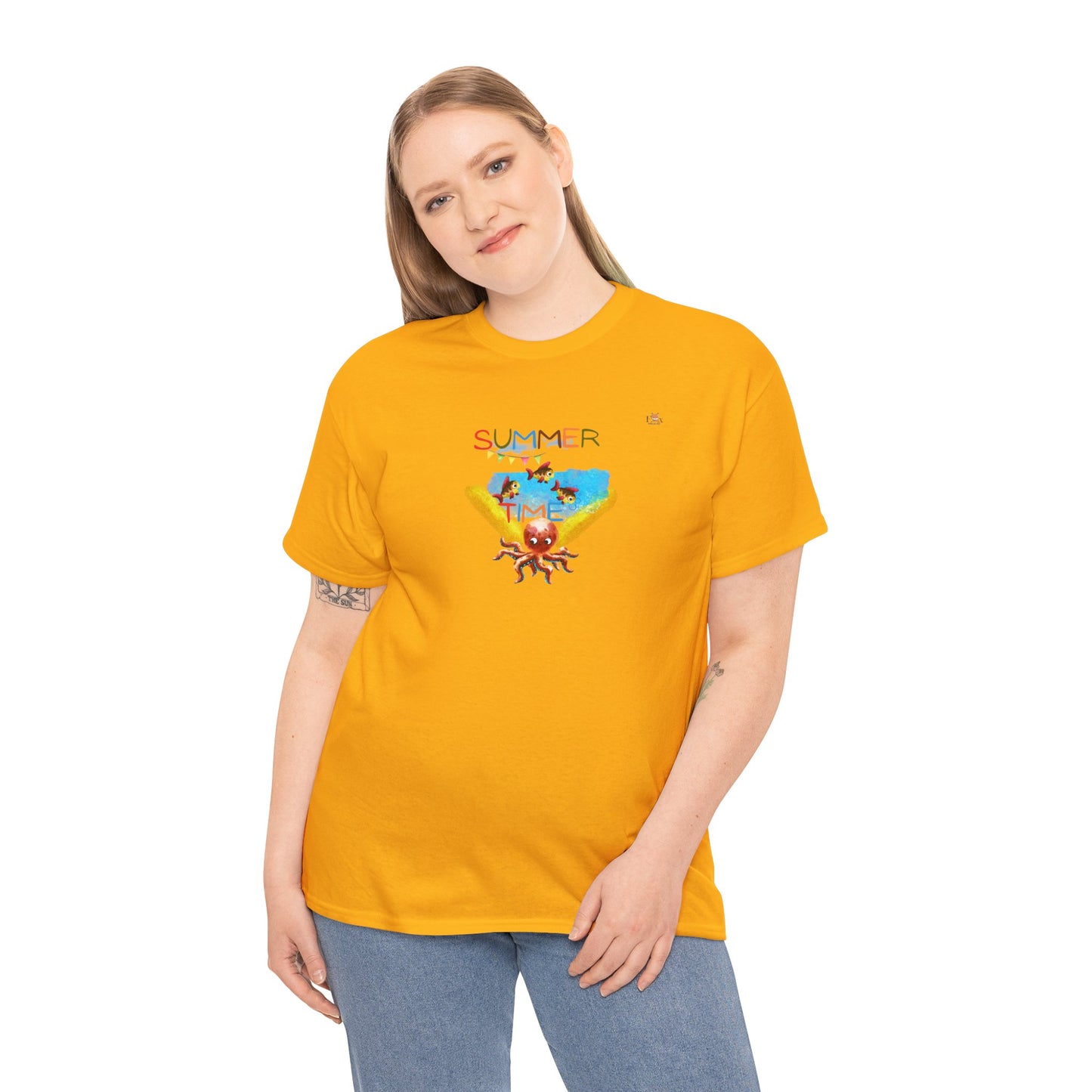 Octopus and Friends Good Time- T-Shirt